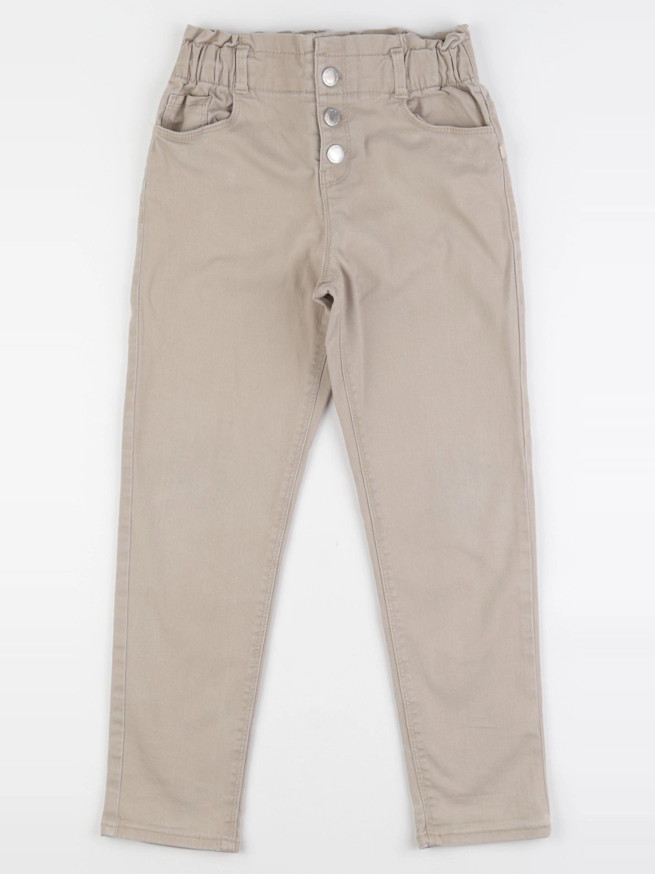 Okaidi - pantalon beige - 8 ans