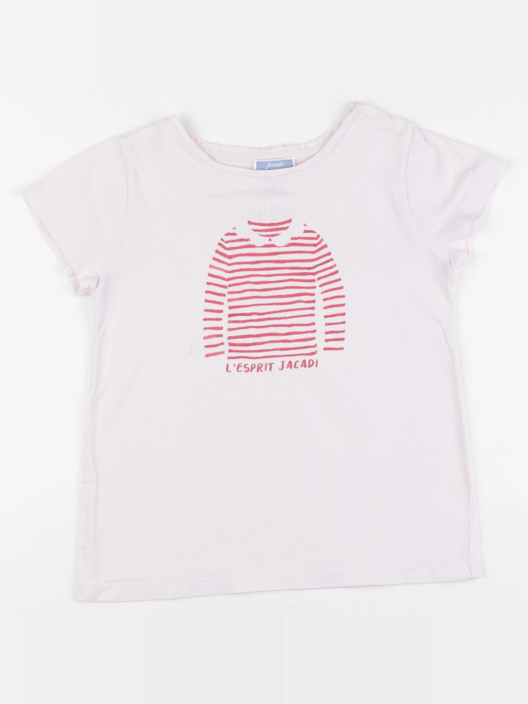 Jacadi - tee-shirt rose - 8 ans