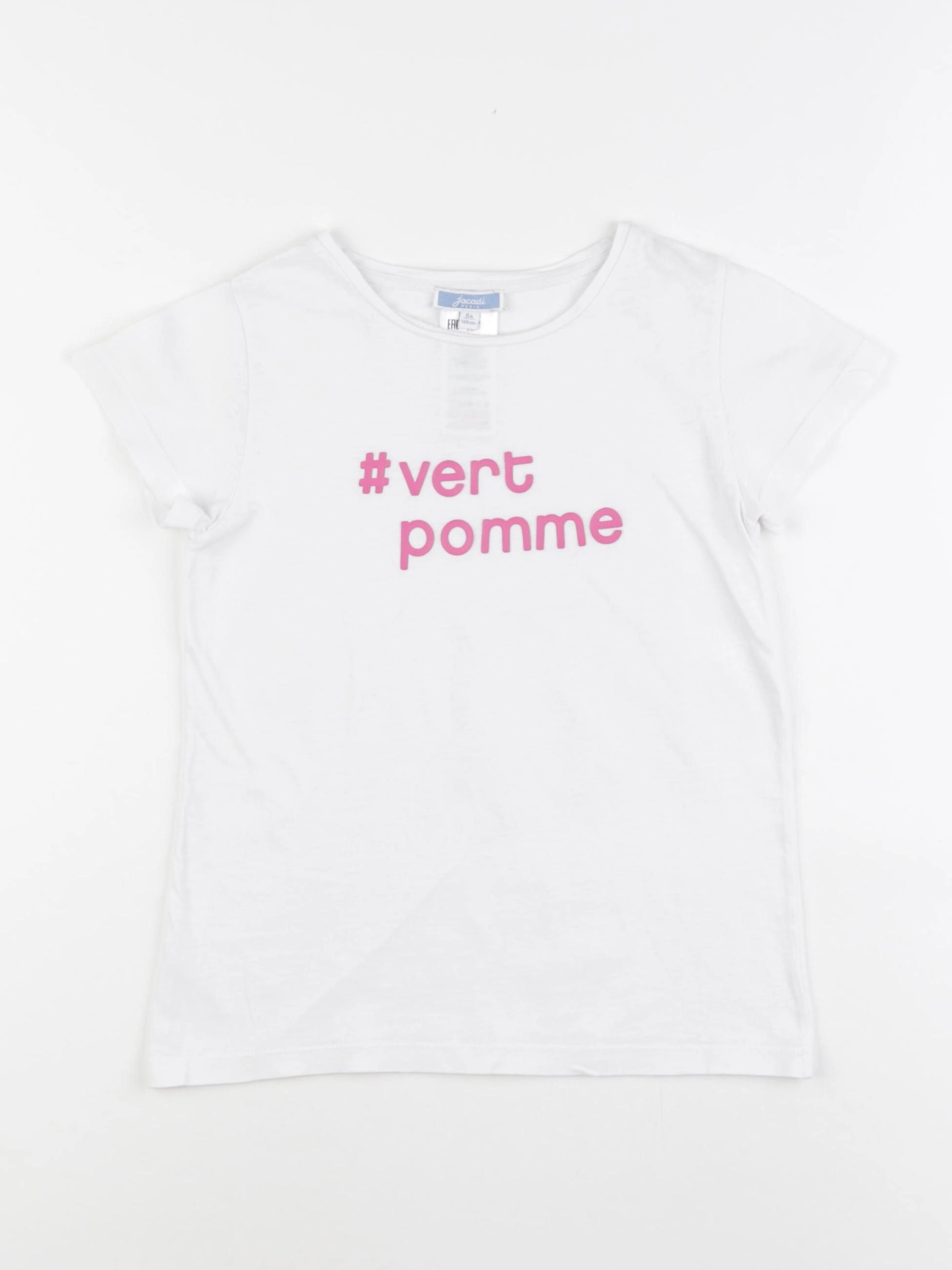Jacadi - tee-shirt blanc - 8 ans