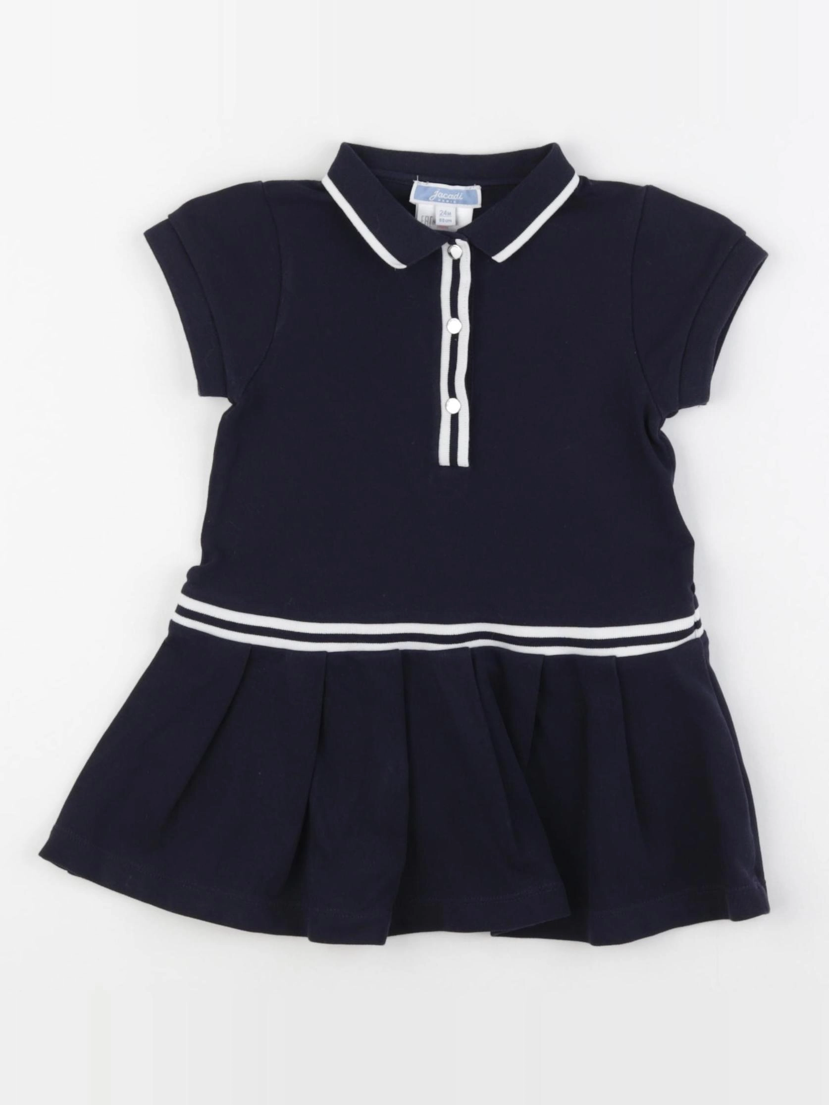 Jacadi - robe bleu - 24 mois