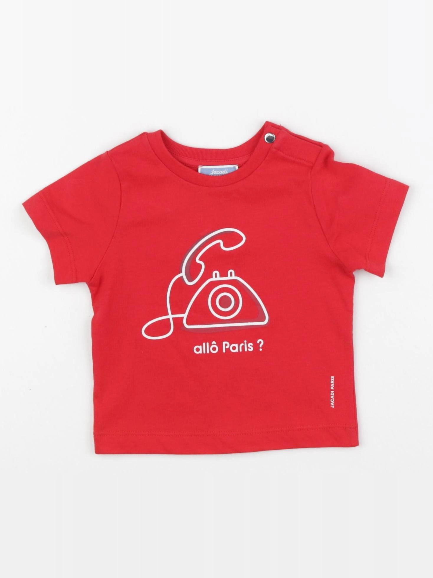 Jacadi - tee-shirt rouge - 6 mois