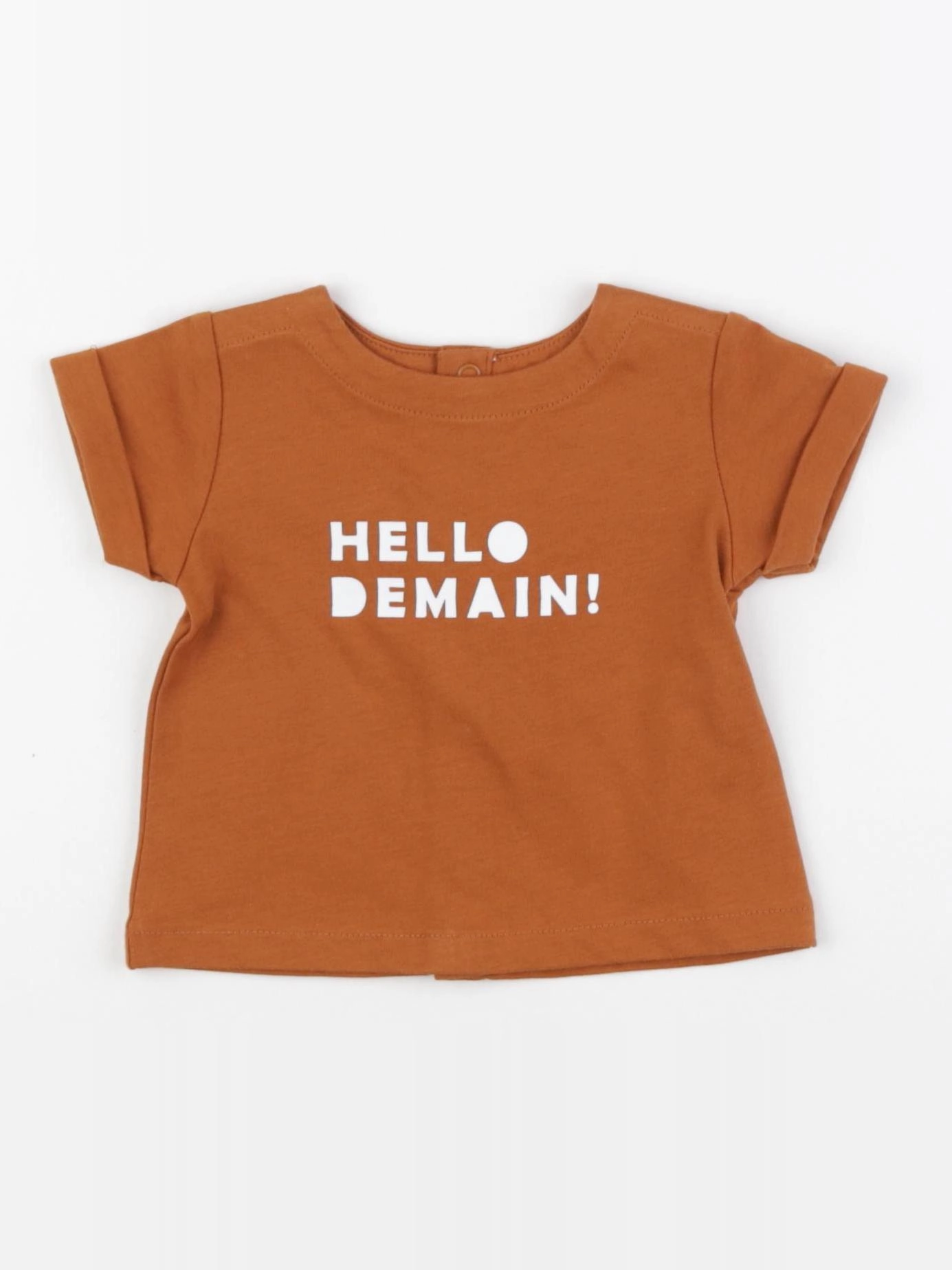 Jacadi - tee-shirt marron - 6 mois
