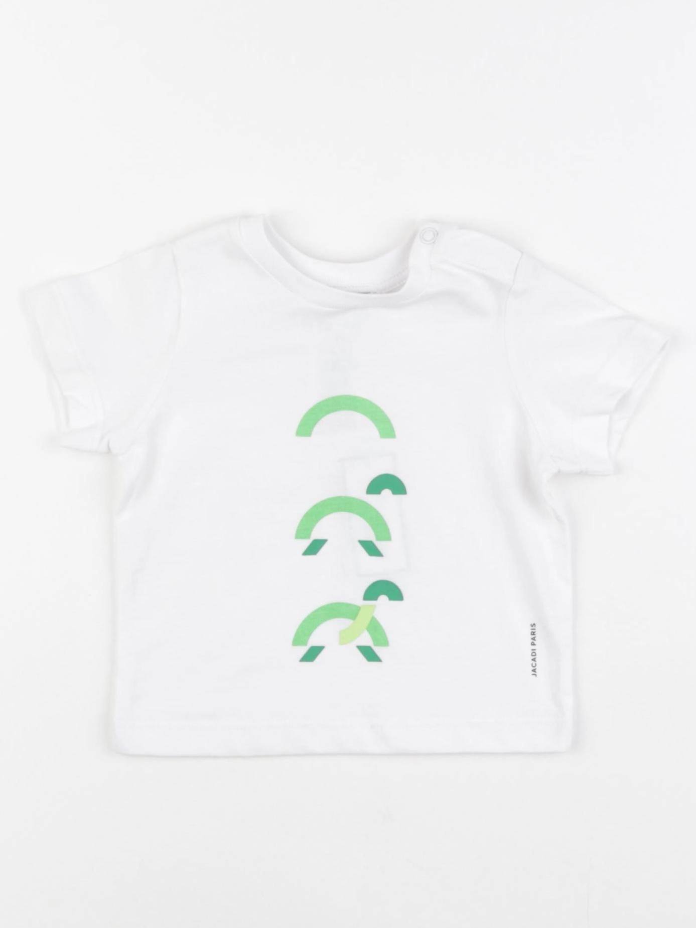 Jacadi - tee-shirt blanc - 6 mois