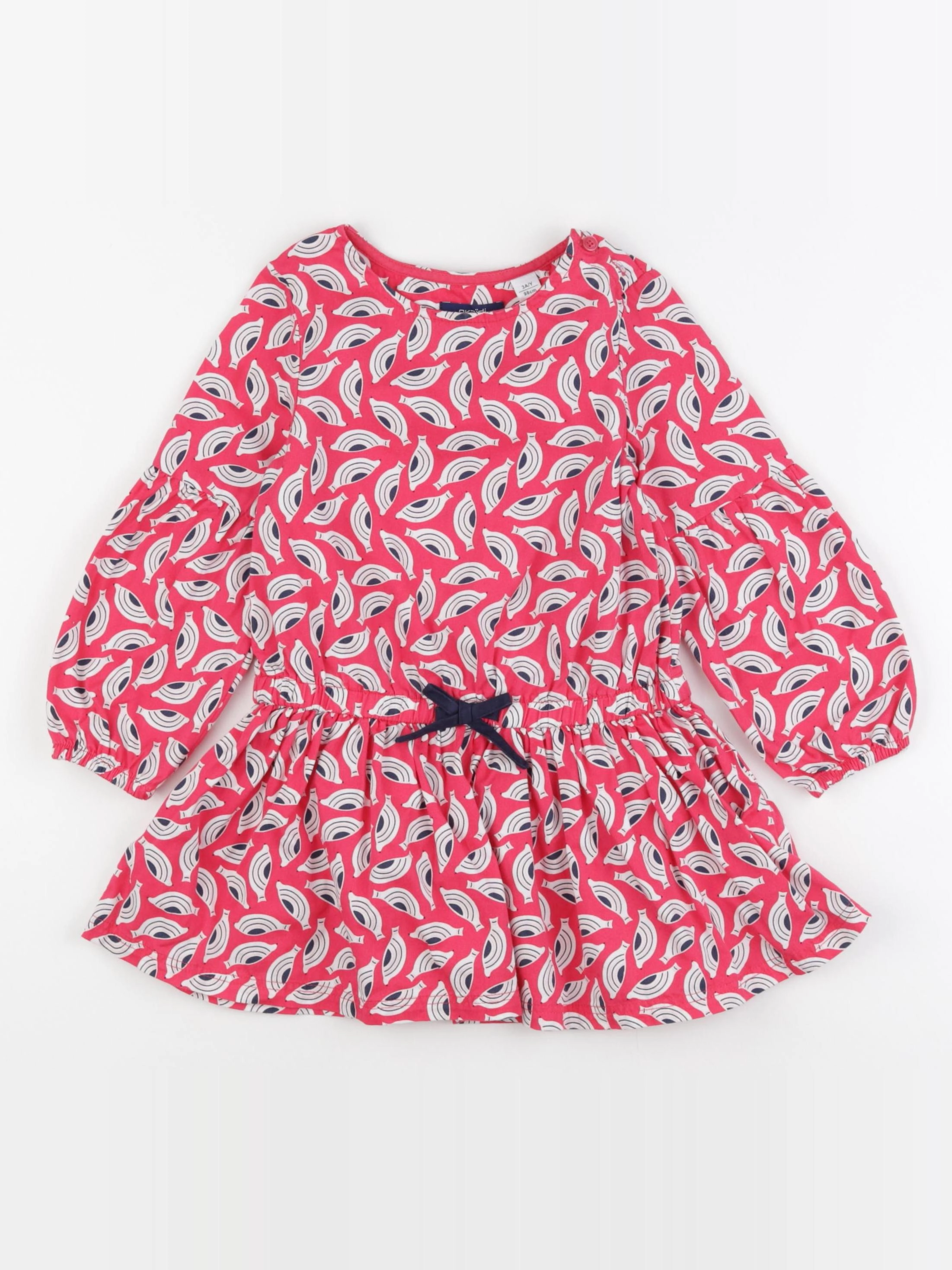 Okaidi - robe rose - 3 ans