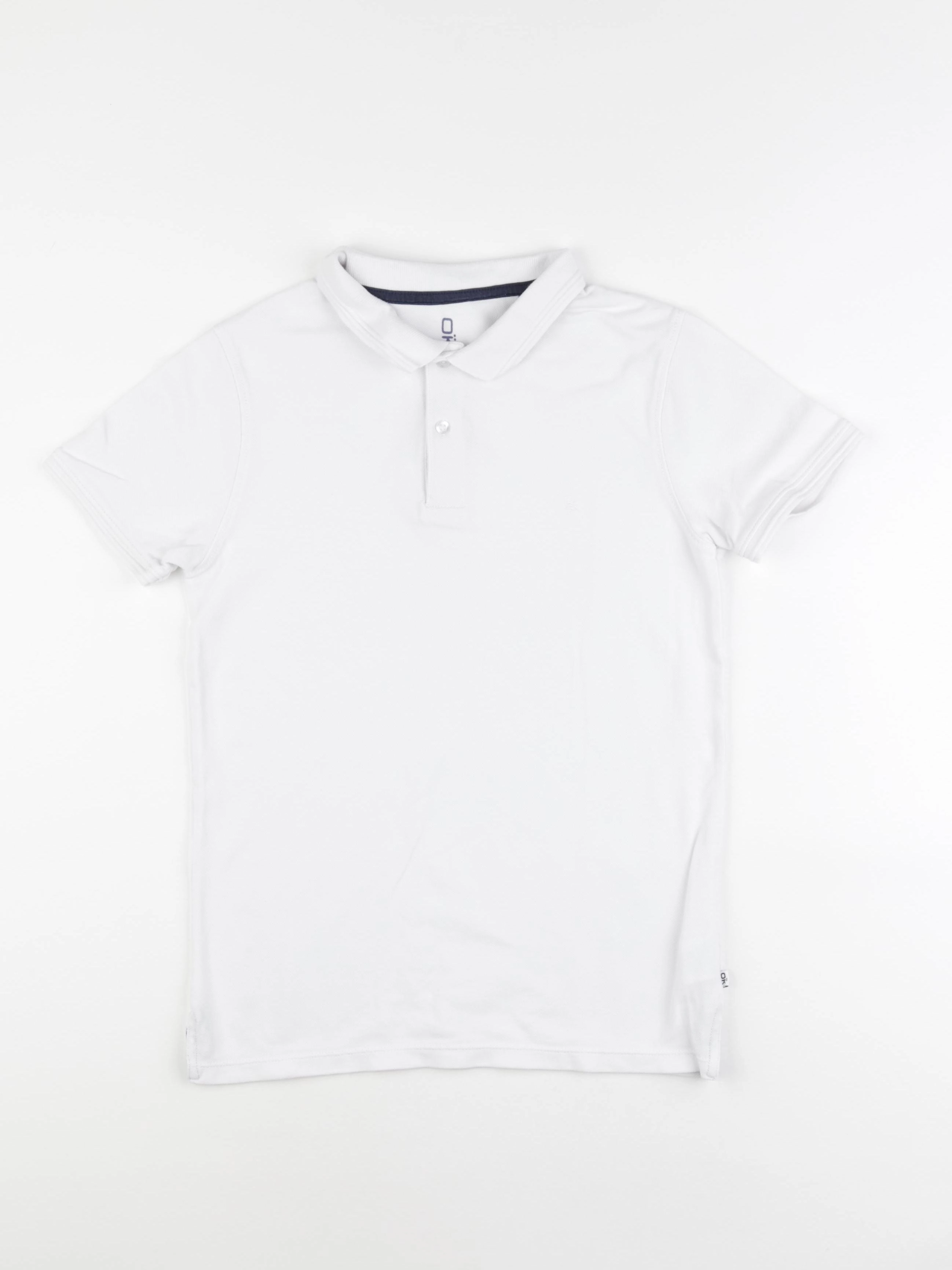 Okaidi - polo blanc - 14 ans