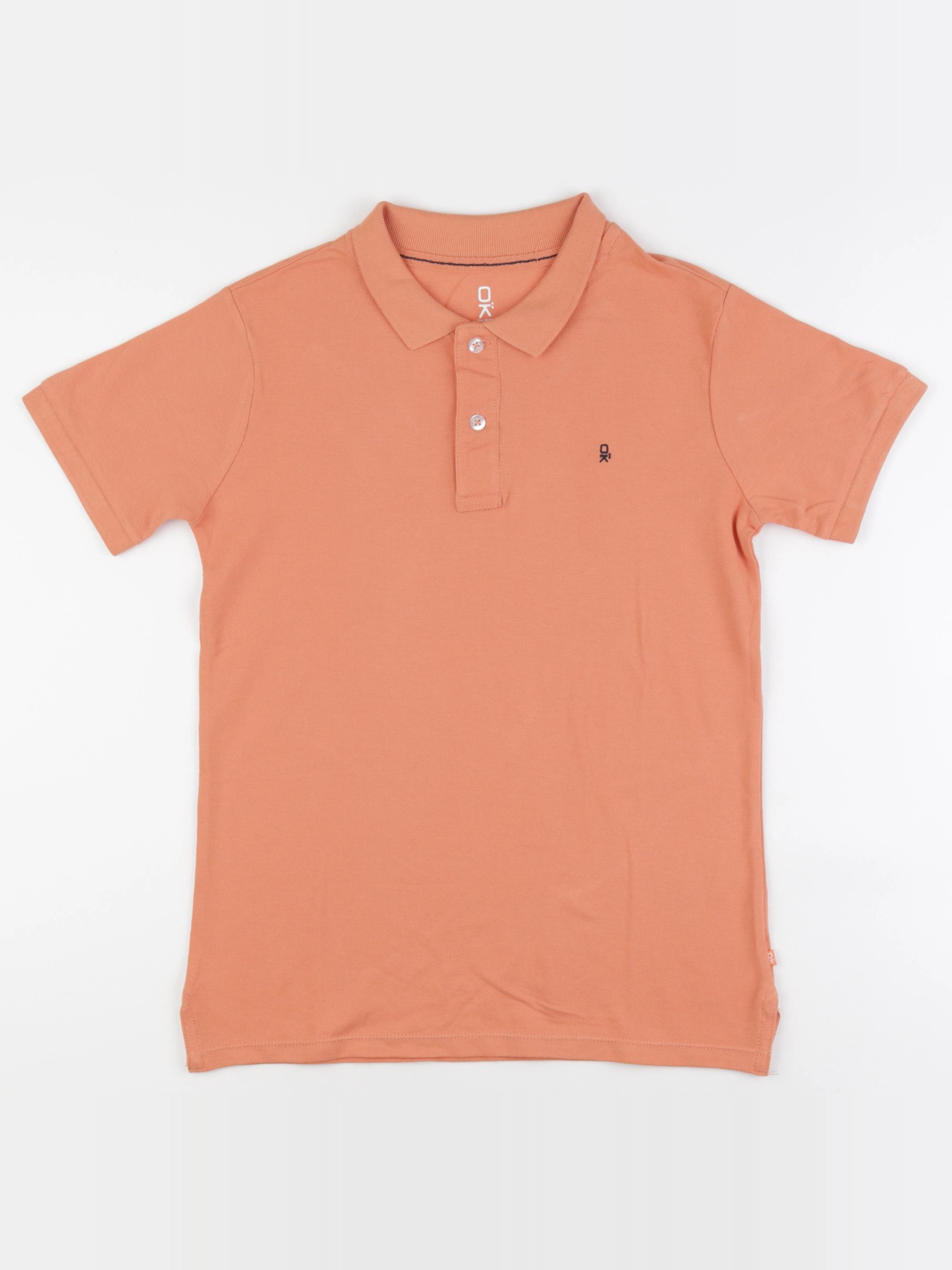 Okaidi - polo orange - 14 ans