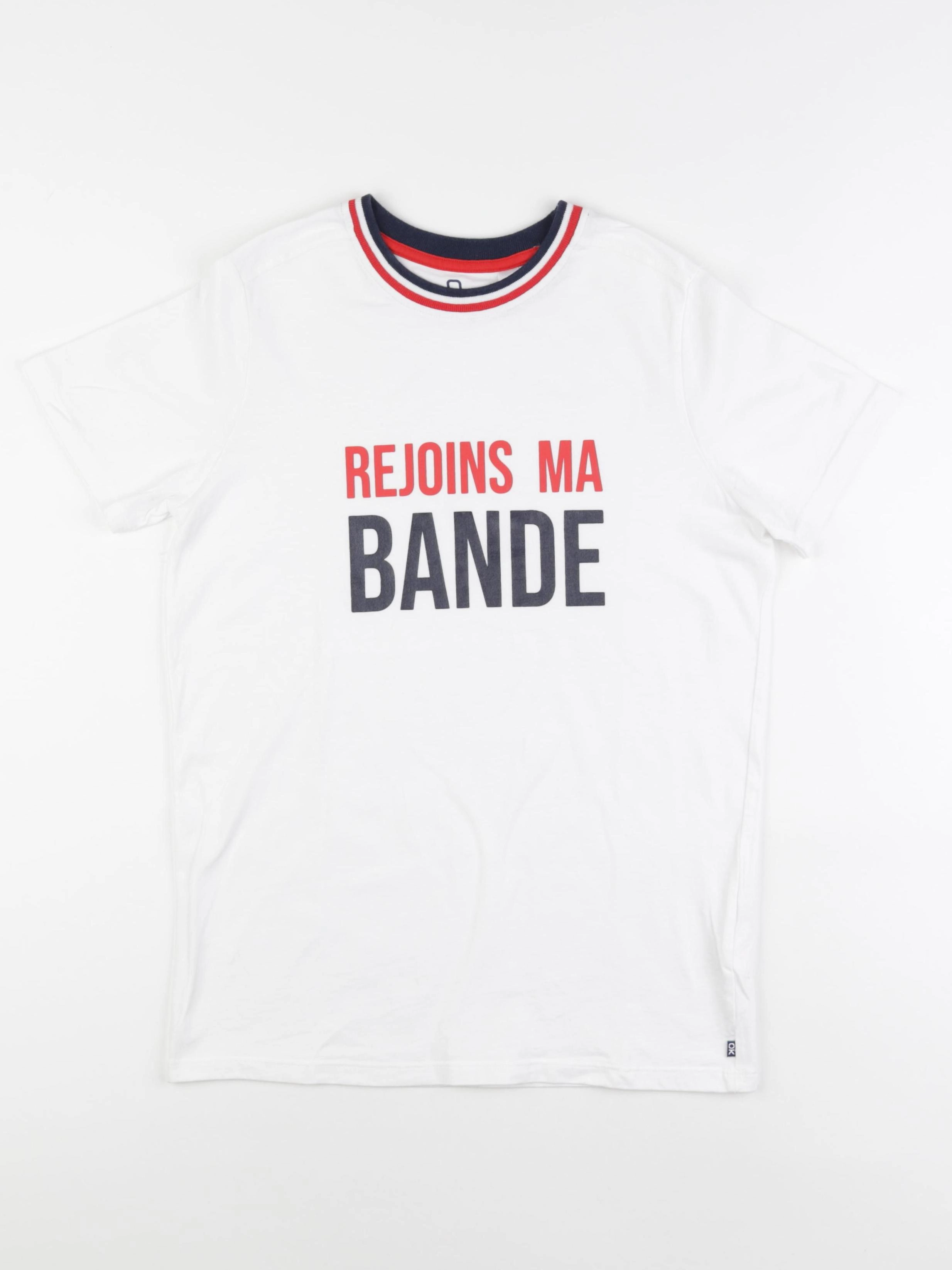 Okaidi - tee-shirt blanc - 14 ans