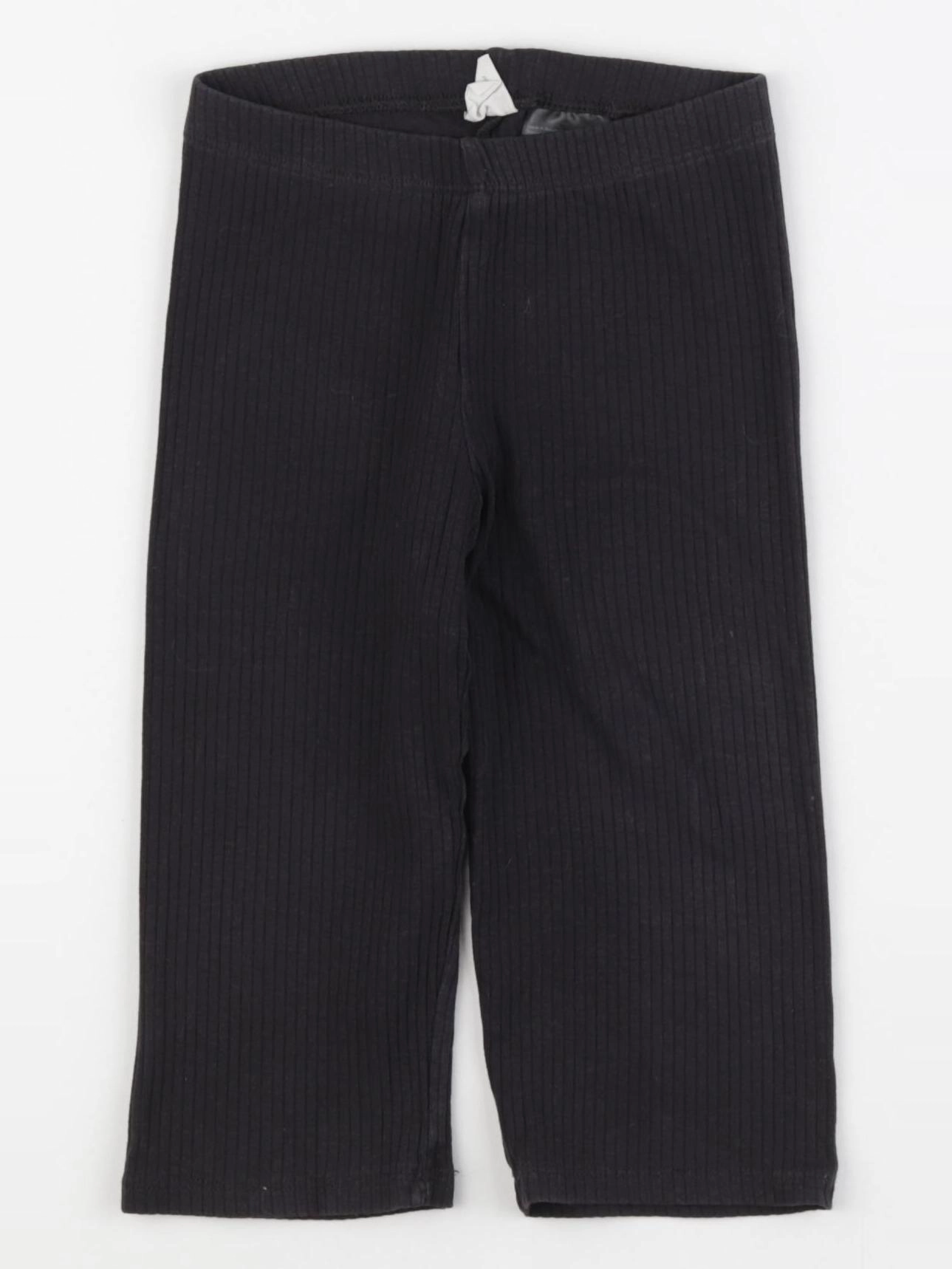 H&M - pantalon noir - 12/18 mois