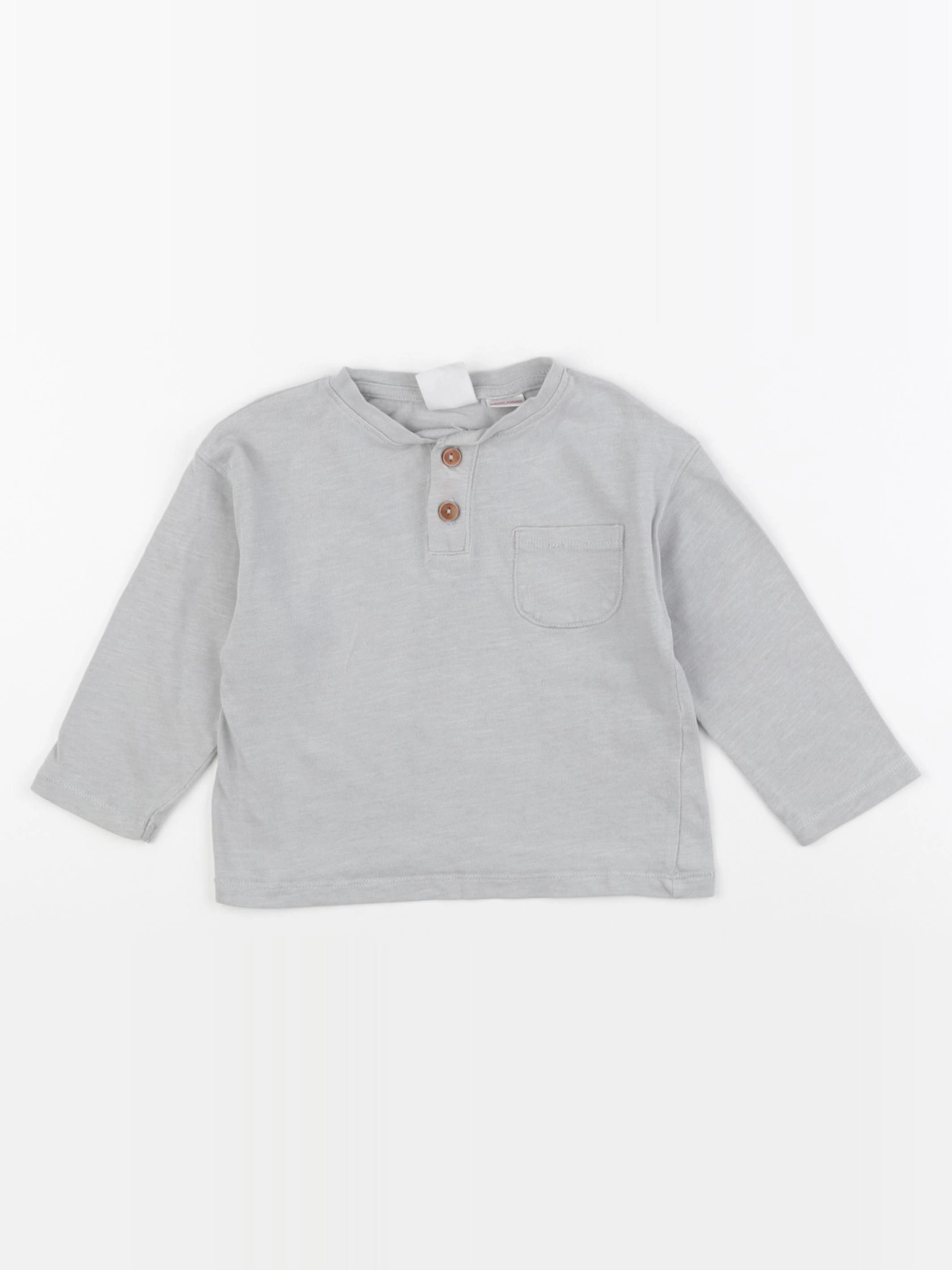Zara - tee-shirt bleu - 12/18 mois