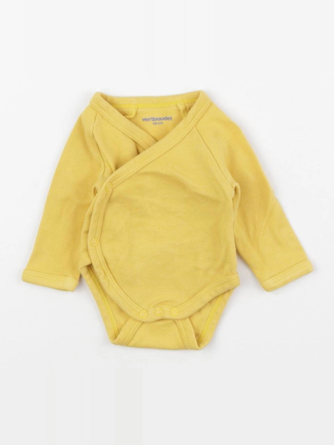 Vertbaudet - body jaune - 0 mois