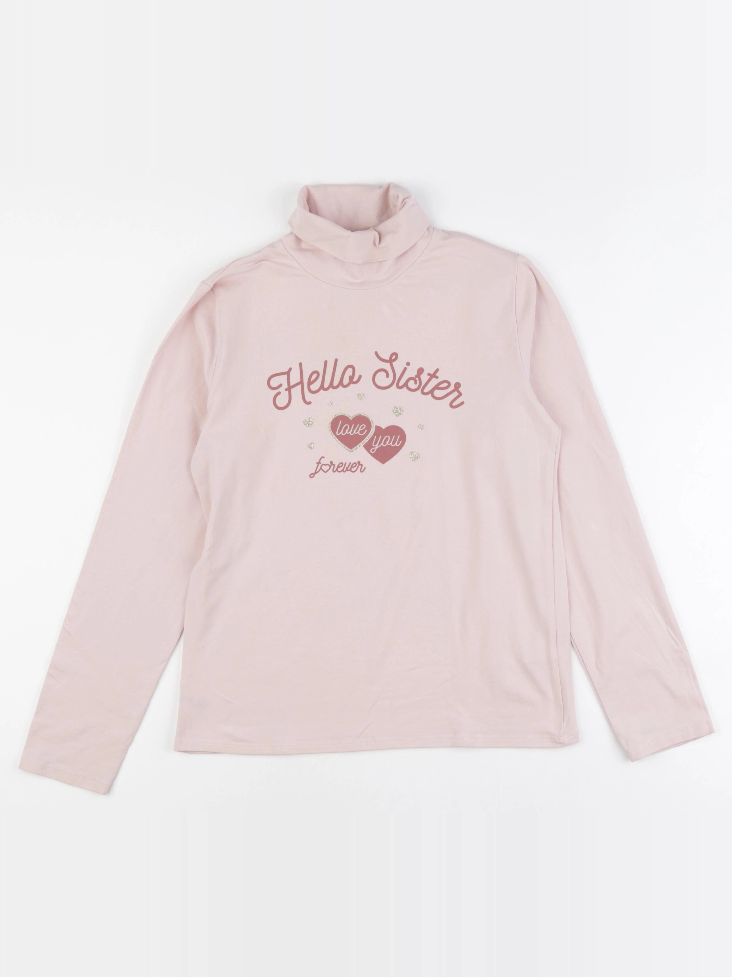 Vertbaudet - sous-pull rose - 14 ans
