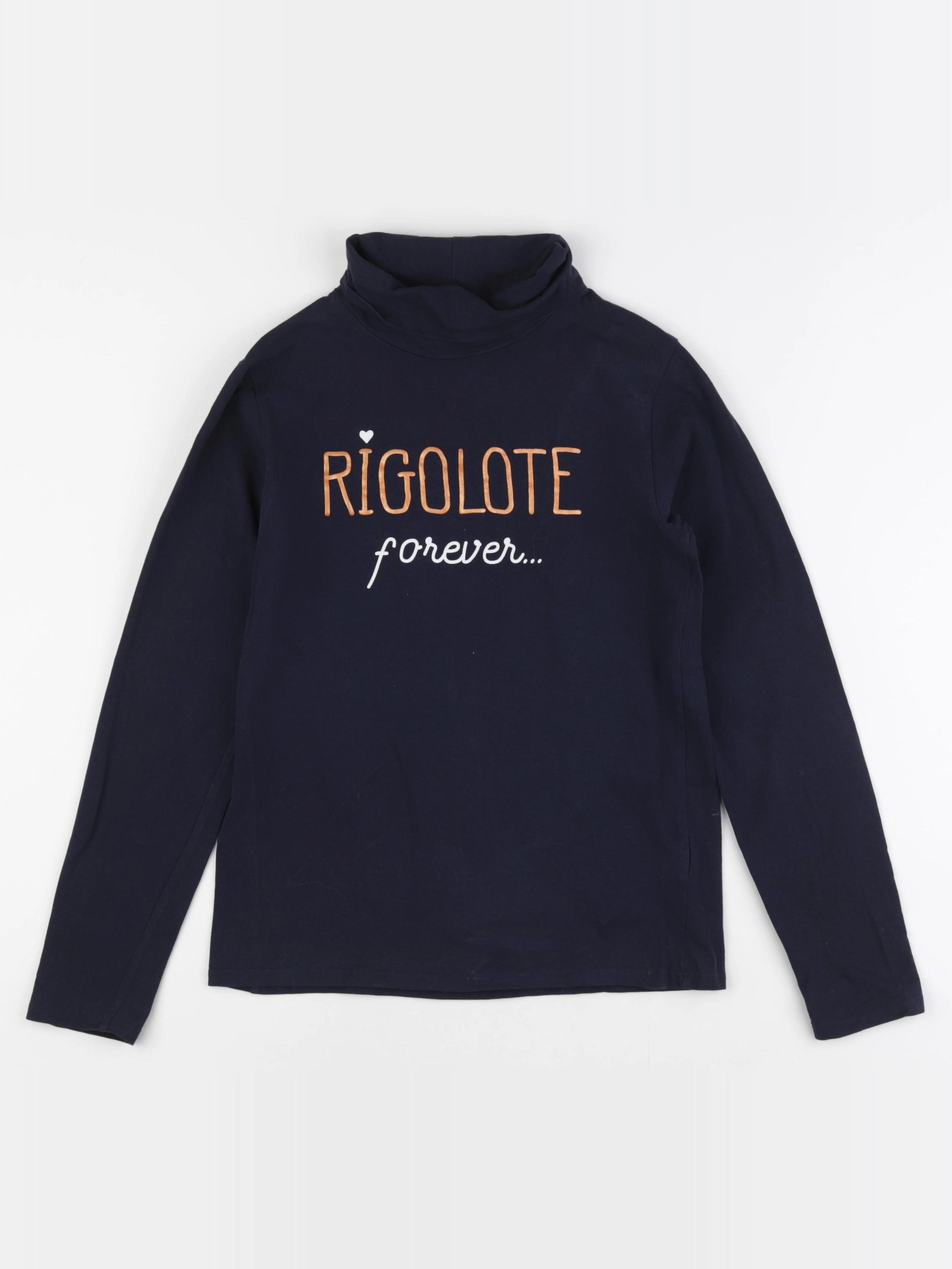 Vertbaudet - sous-pull bleu - 12 ans
