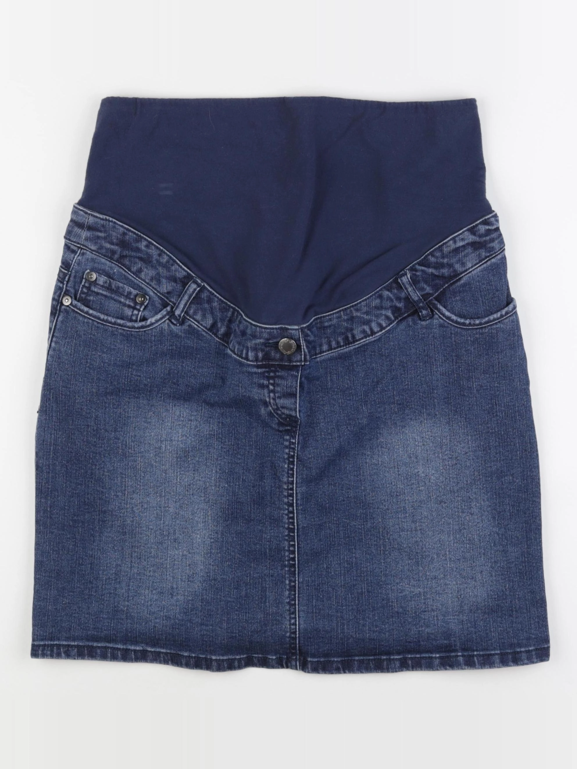 Vertbaudet - jupe grossesse bleu - 40