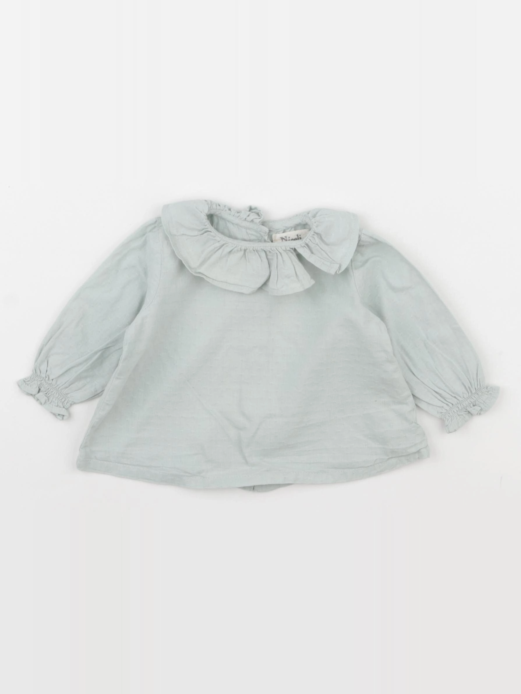 Nicoli - blouse vert - 3 mois