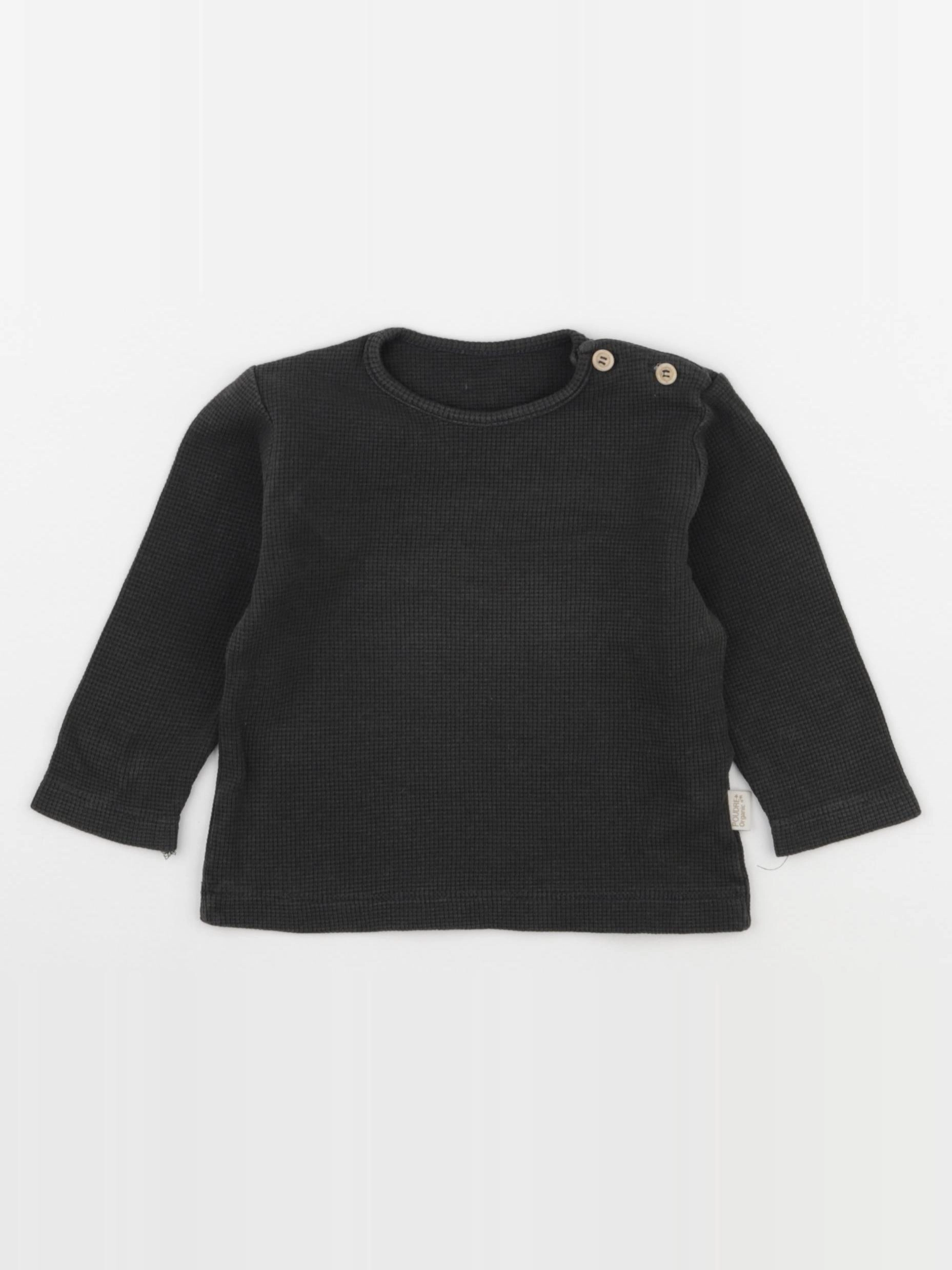 Poudre Organic - tee-shirt gris - 12 mois