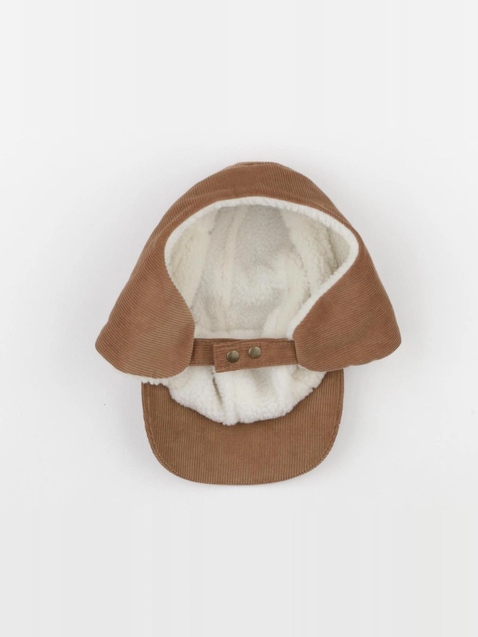 Vertbaudet - casquette marron - 4/6 ans