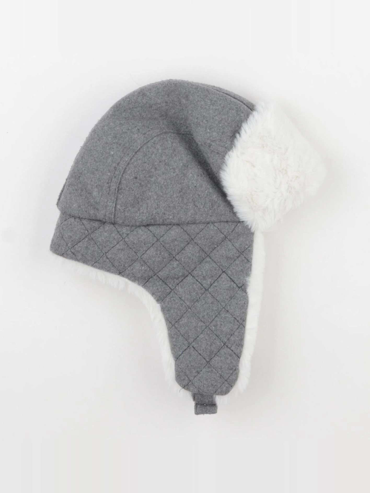 Vertbaudet - casquette gris - 4/6 ans