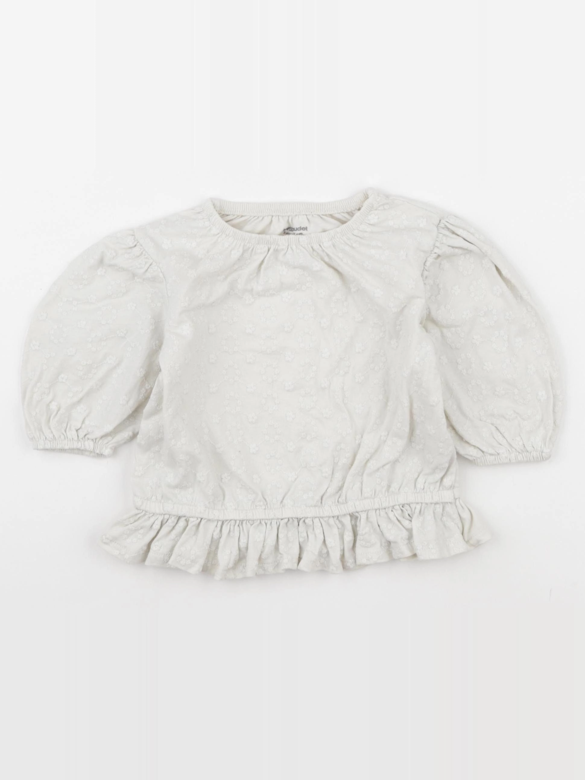 Vertbaudet - tee-shirt blanc - 3 ans