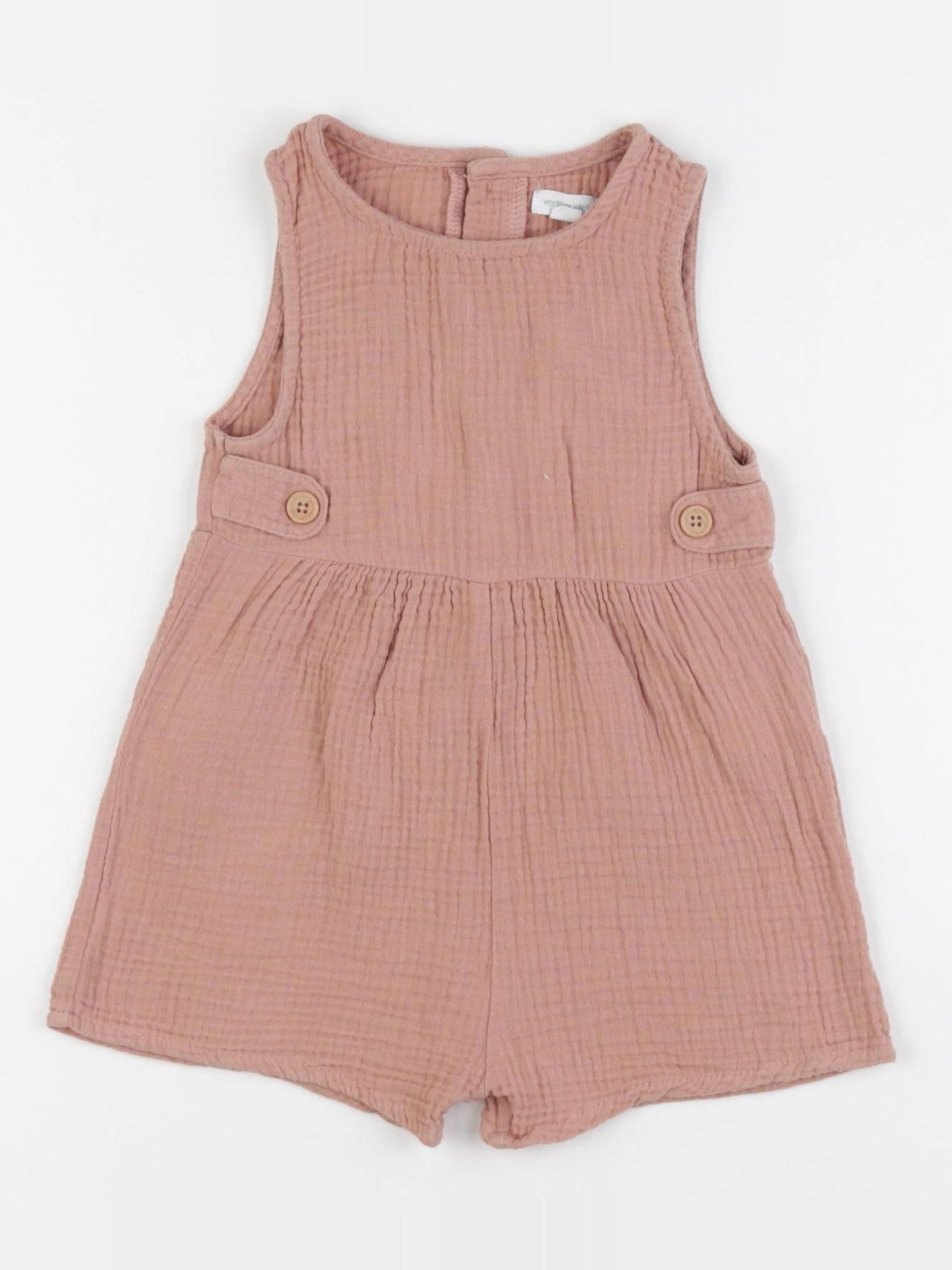 Vertbaudet - combinaison marron - 24 mois