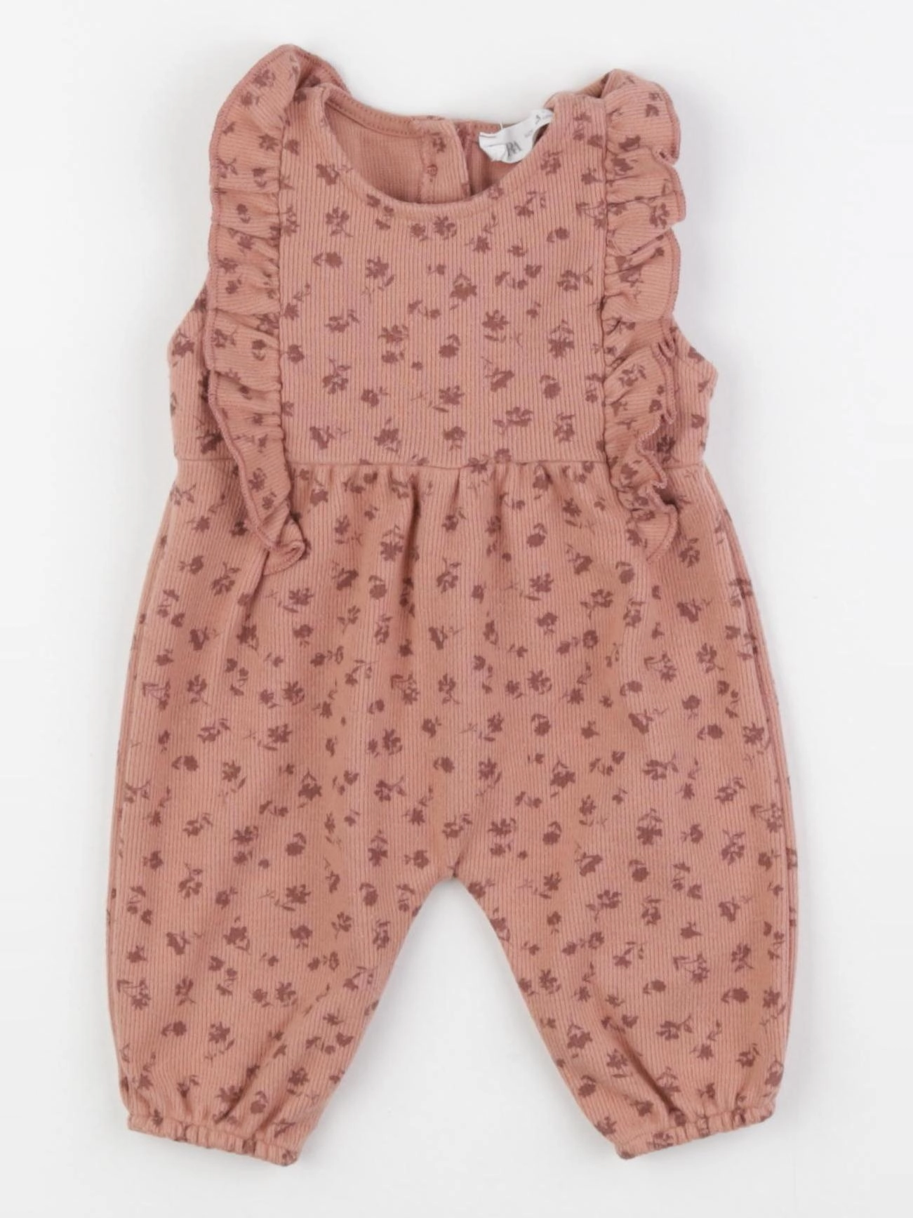 Zara - combinaison rose - 1/3 mois
