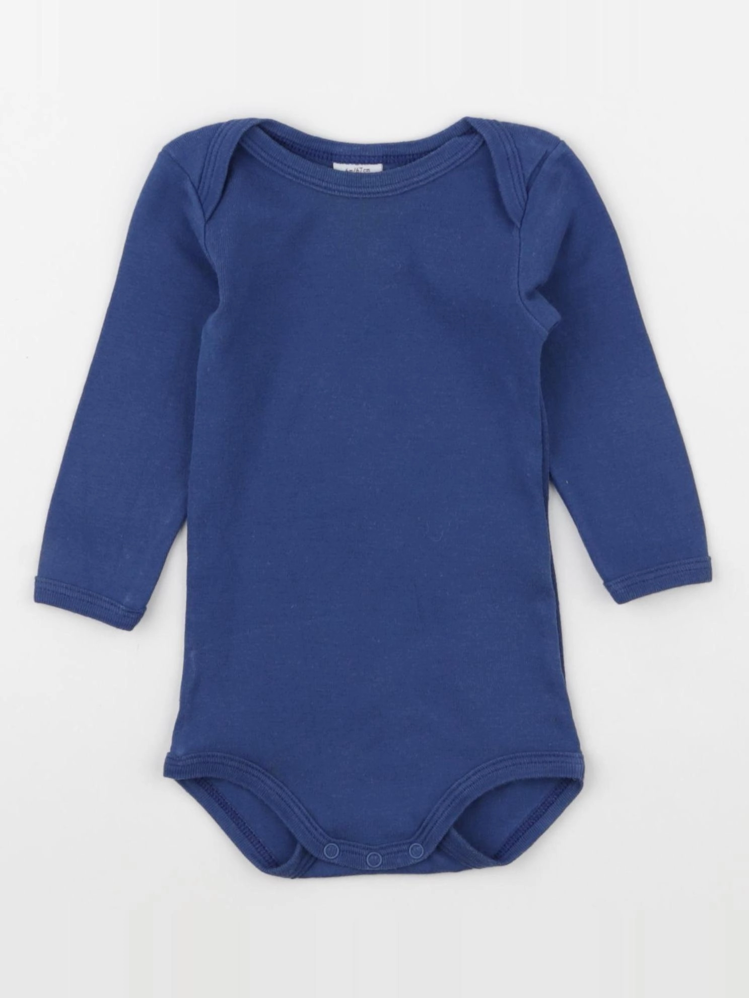 Petit Bateau - body bleu - 6 mois
