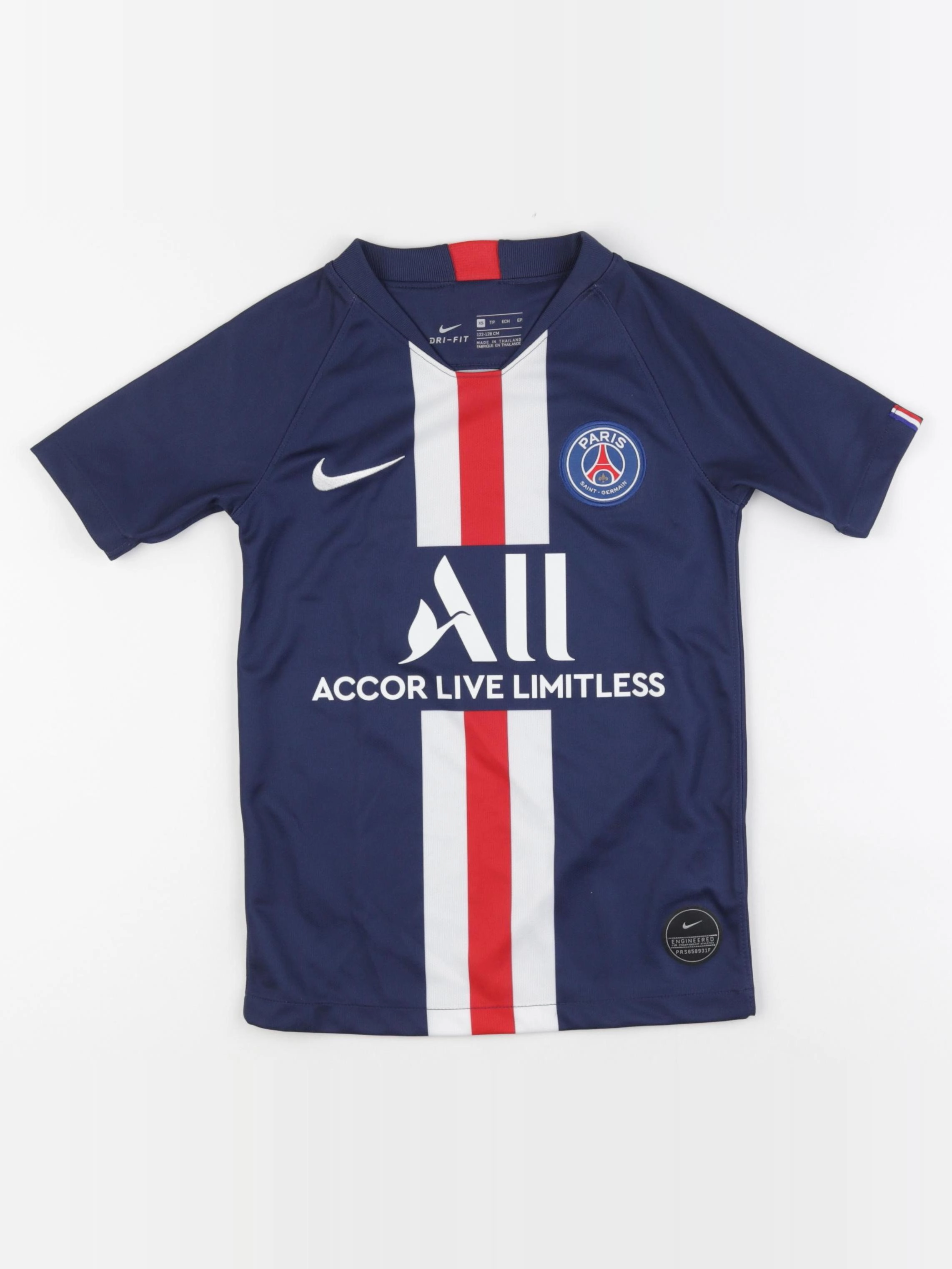 Nike - tee-shirt bleu - 7/8 ans