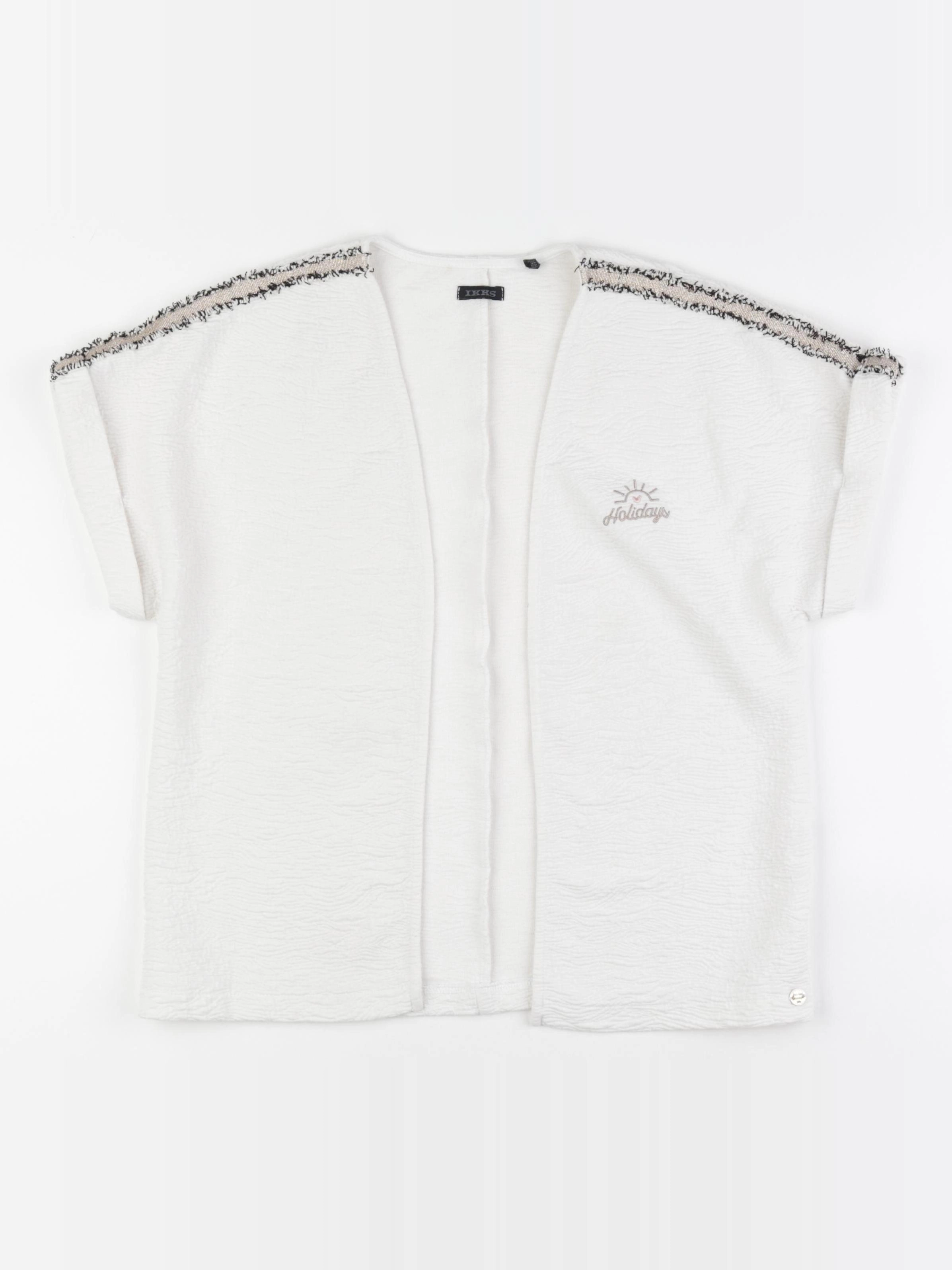 IKKS - gilet beige - 12 ans