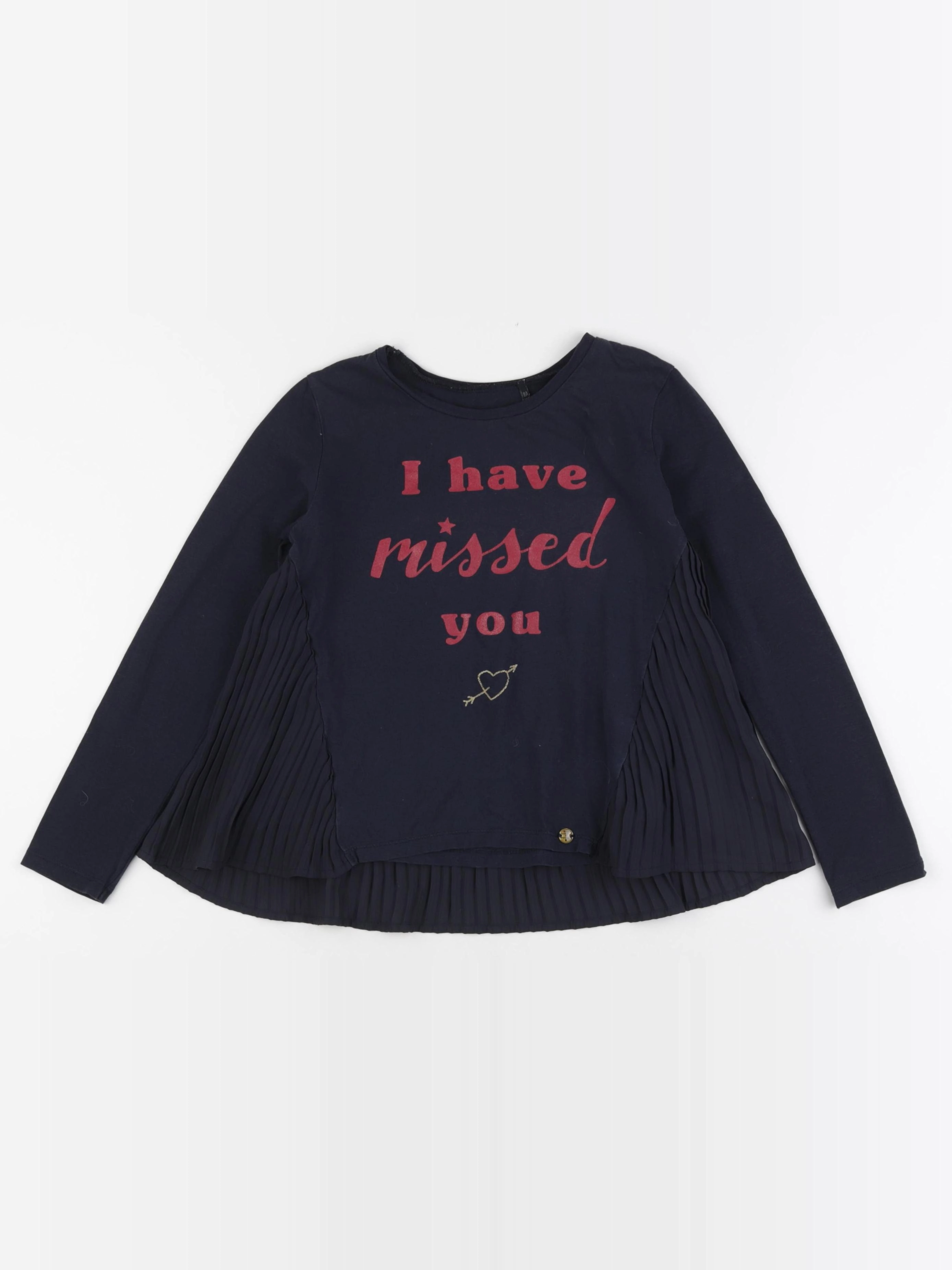 IKKS - tee-shirt bleu - 8 ans