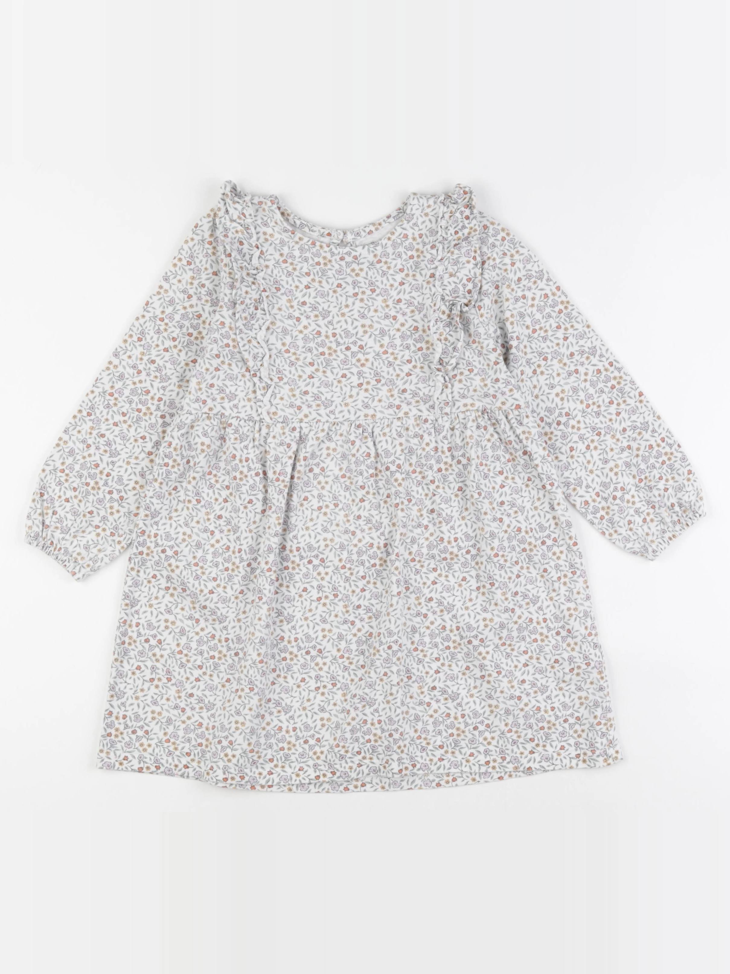 Vertbaudet - robe multicolore - 4 ans