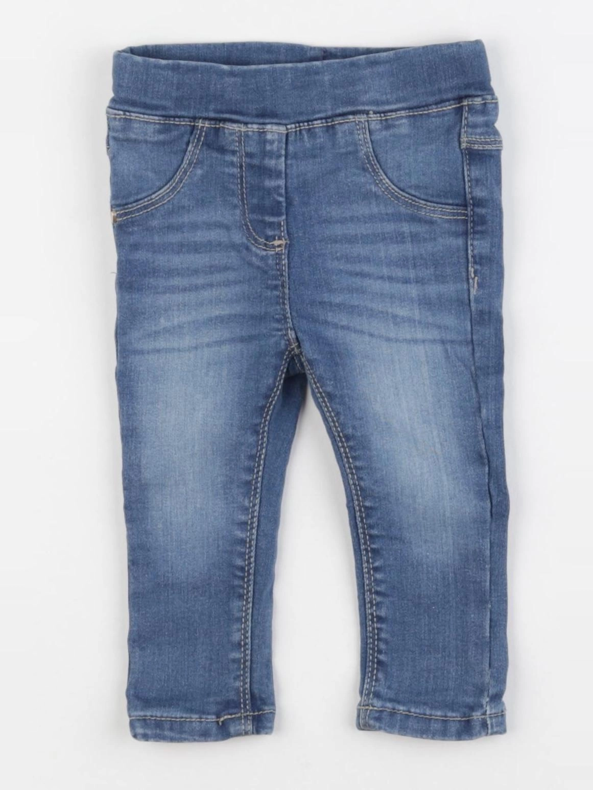 Tape à l'oeil - jegging bleu - 12 mois