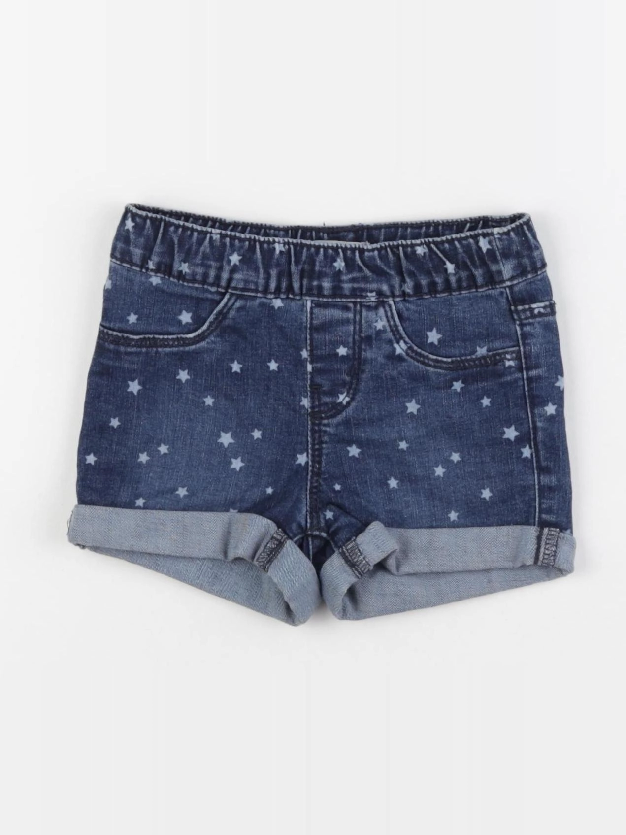 Vertbaudet - short bleu - 4 ans