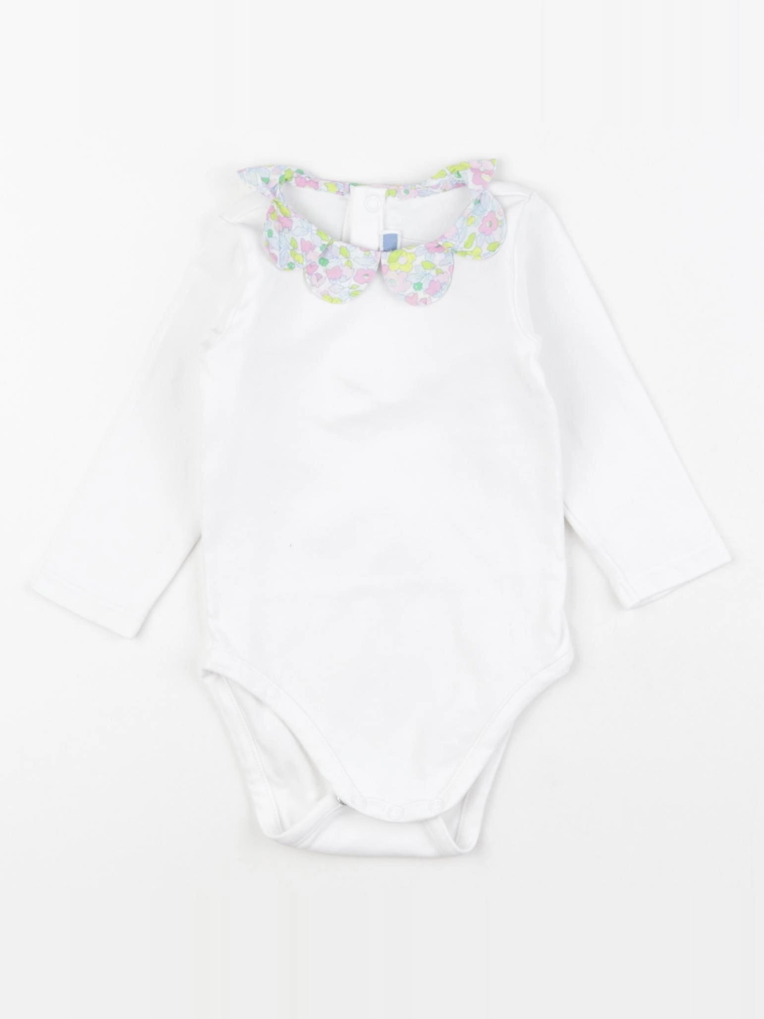 Jacadi - body liberty blanc - 12 mois