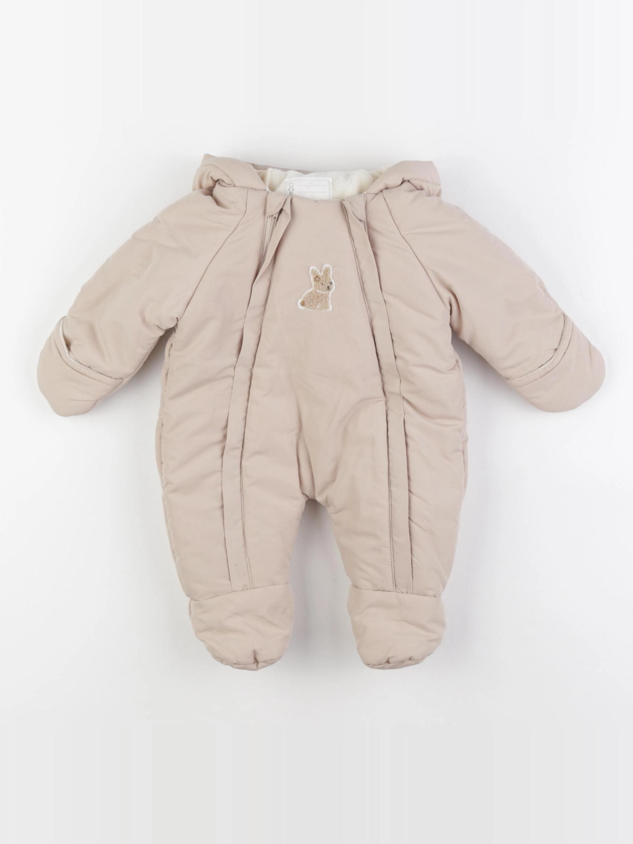 Vertbaudet - combi-pilote marron - 1 mois