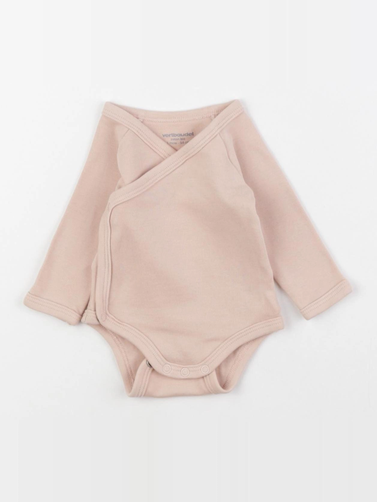Vertbaudet - body rose - 1 mois