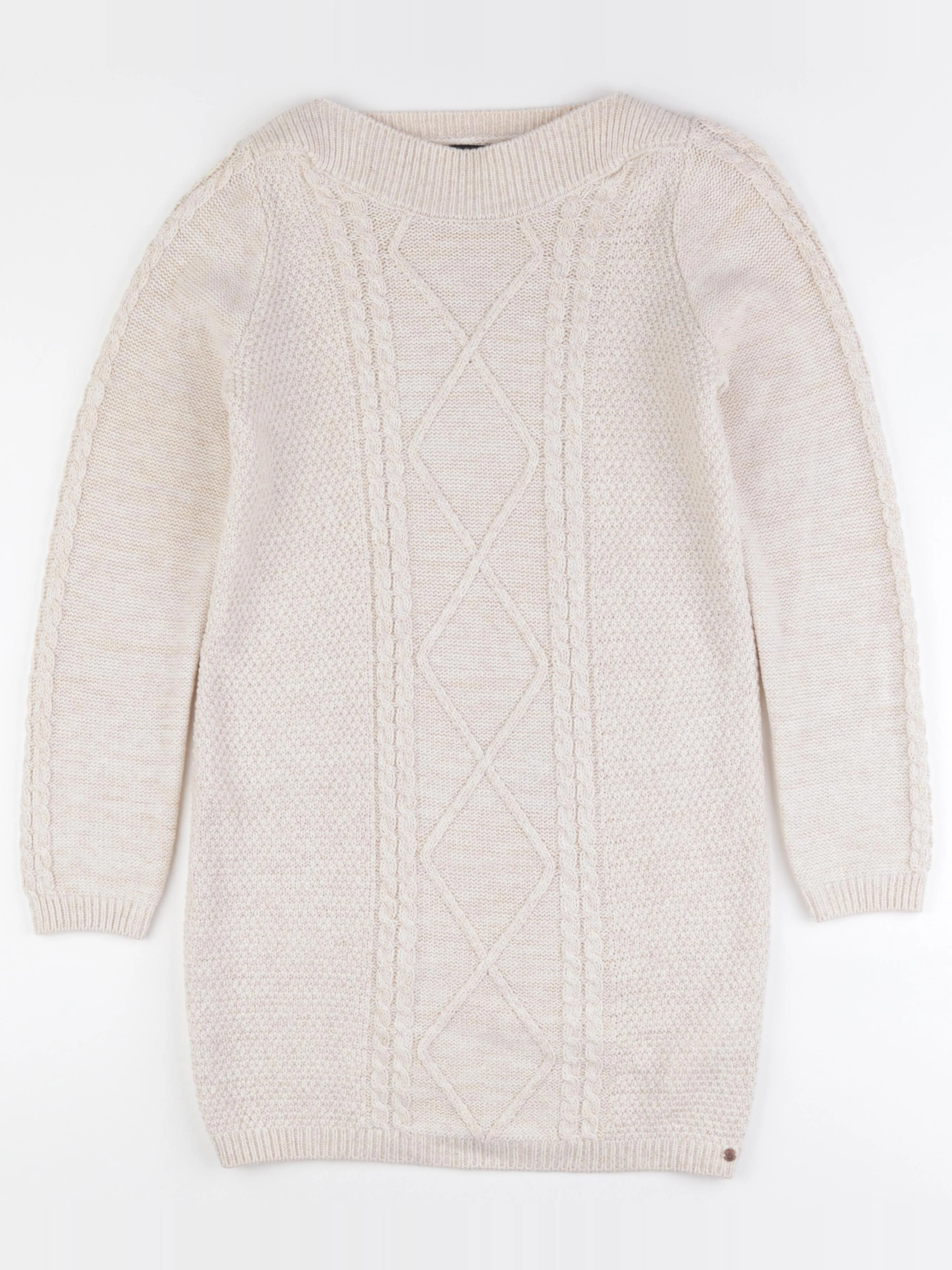 IKKS - robe beige, or - 14 ans