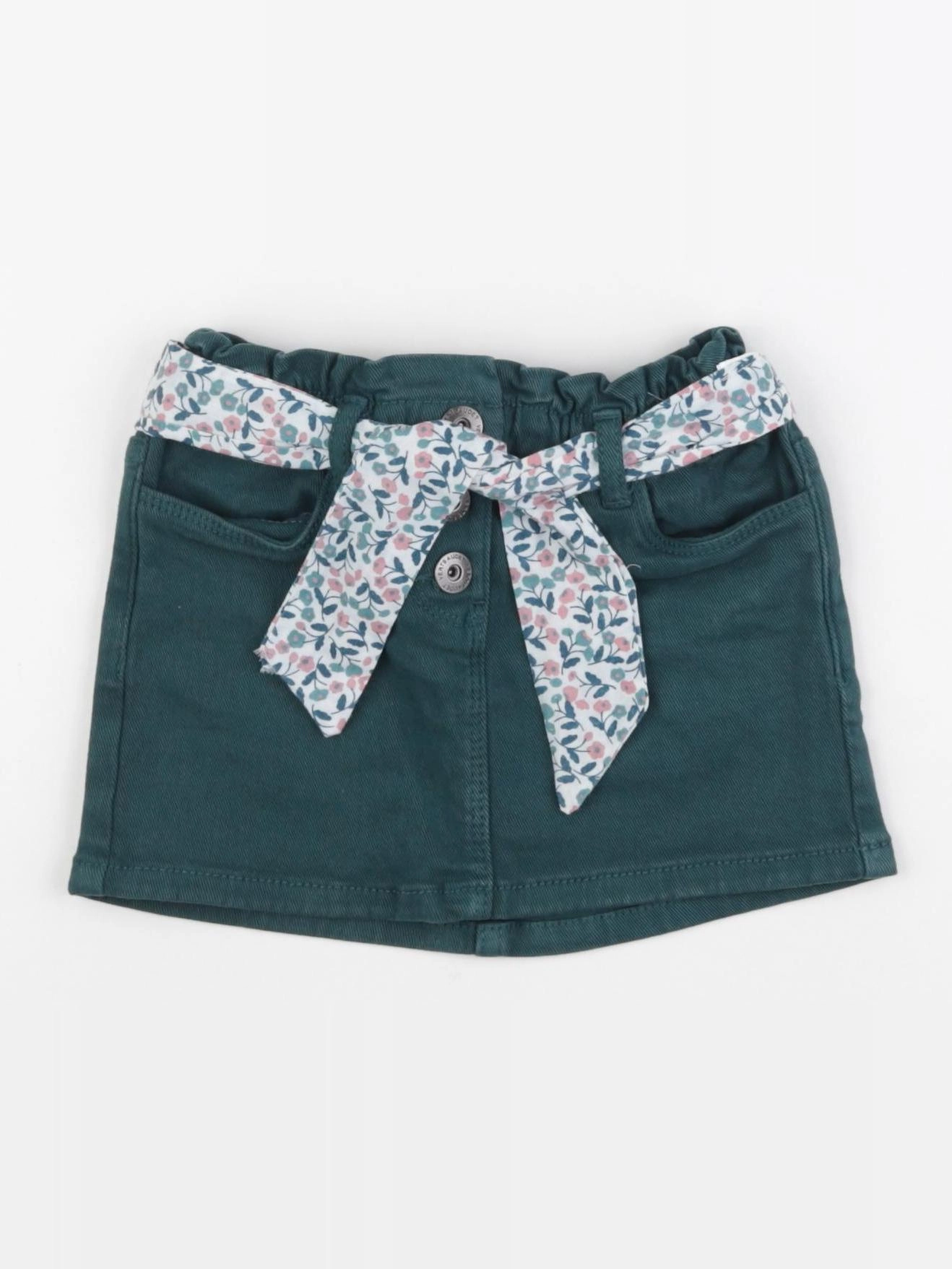Vertbaudet - jupe vert - 2 ans
