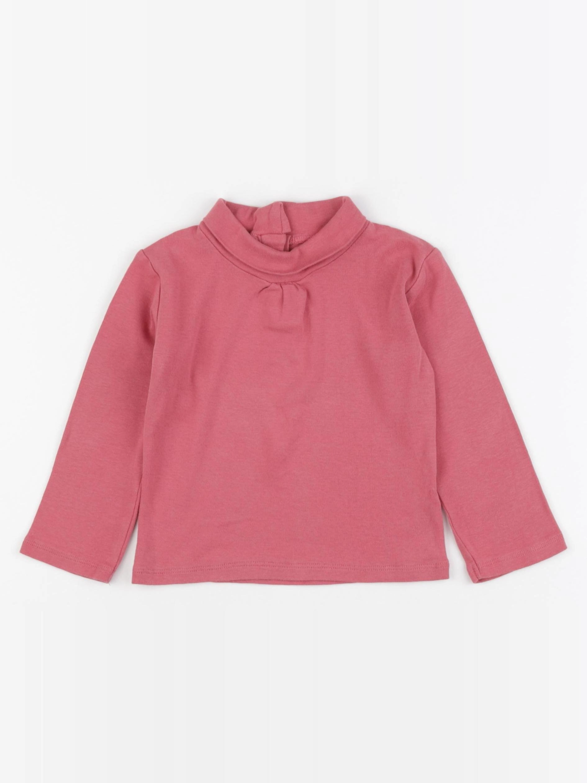 Vertbaudet - sous-pull rose - 2 ans