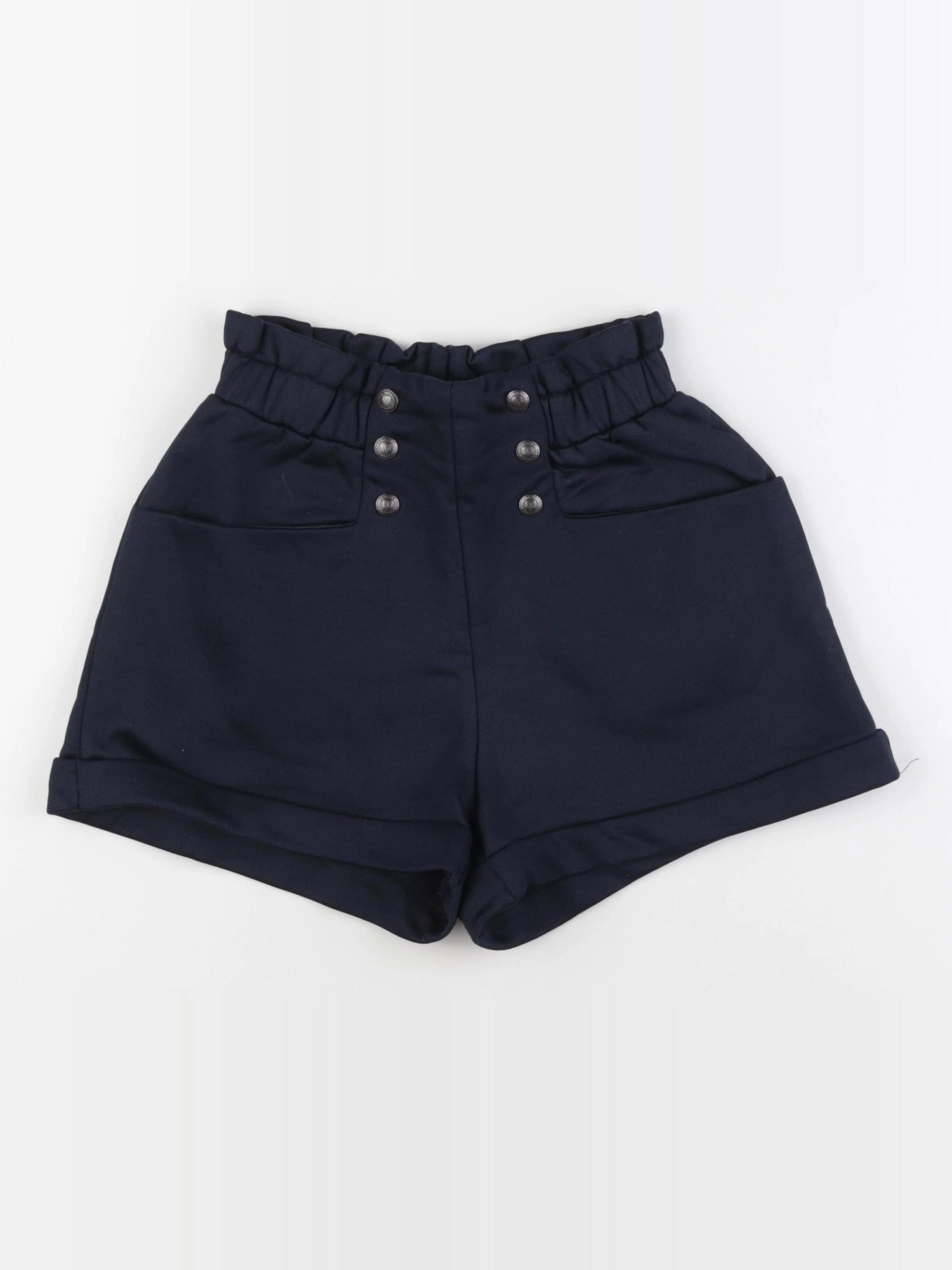 IKKS - short bleu - 10 ans
