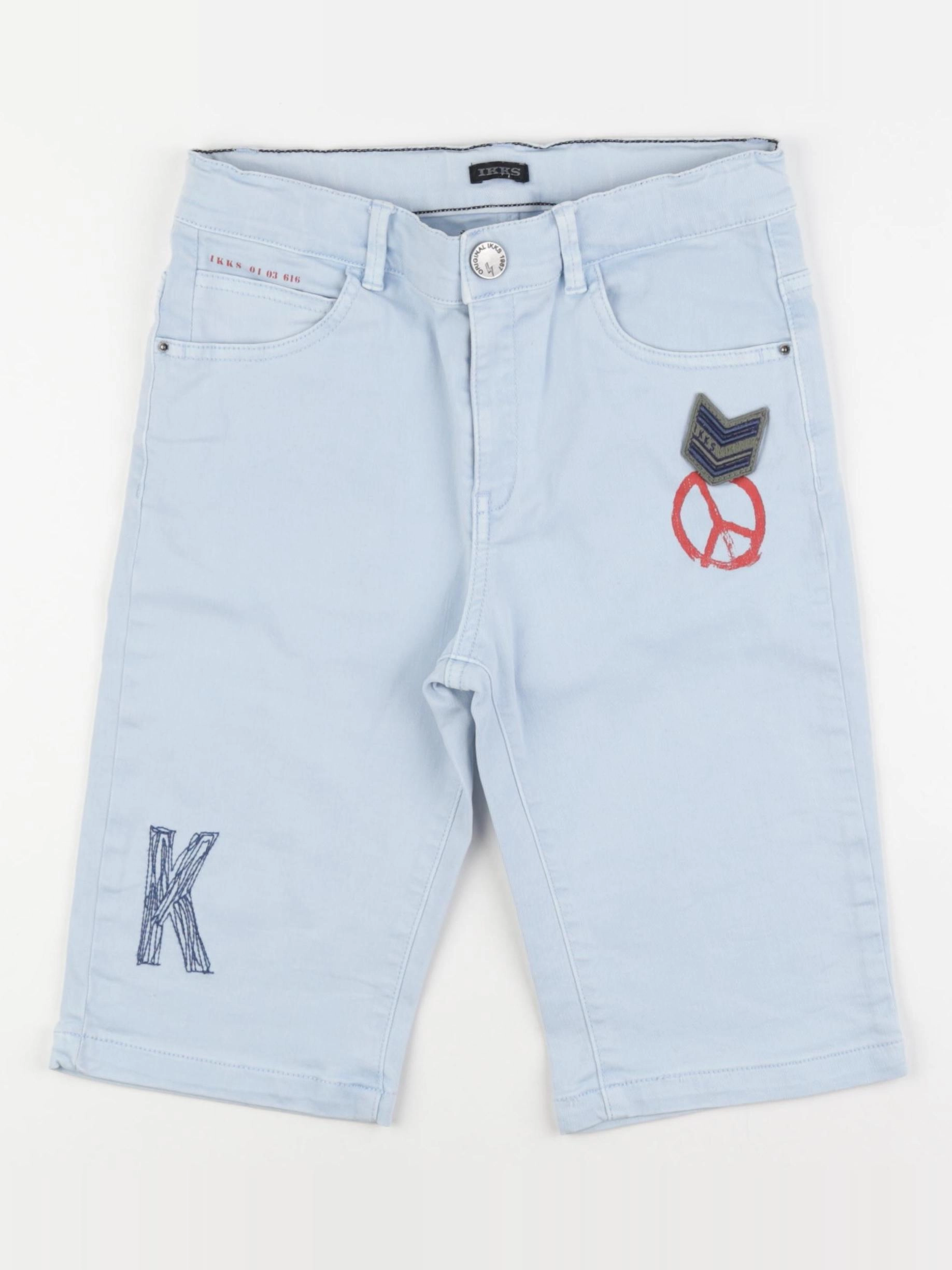 IKKS - short bleu - 12 ans