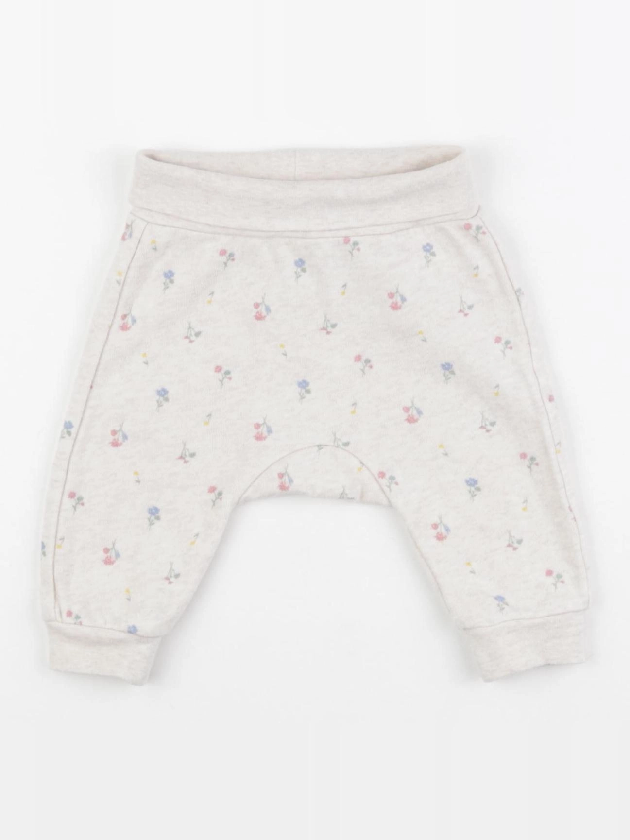 H&M - sarouel beige - 2/4 mois