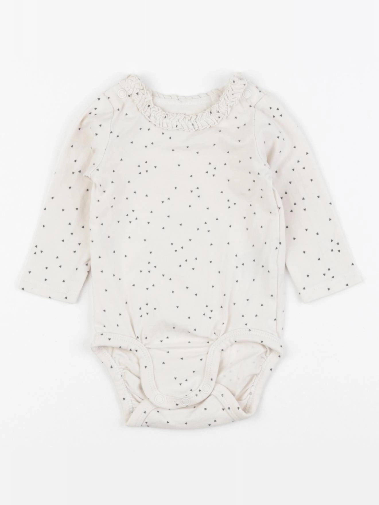 H&M - body beige - 1/2 mois