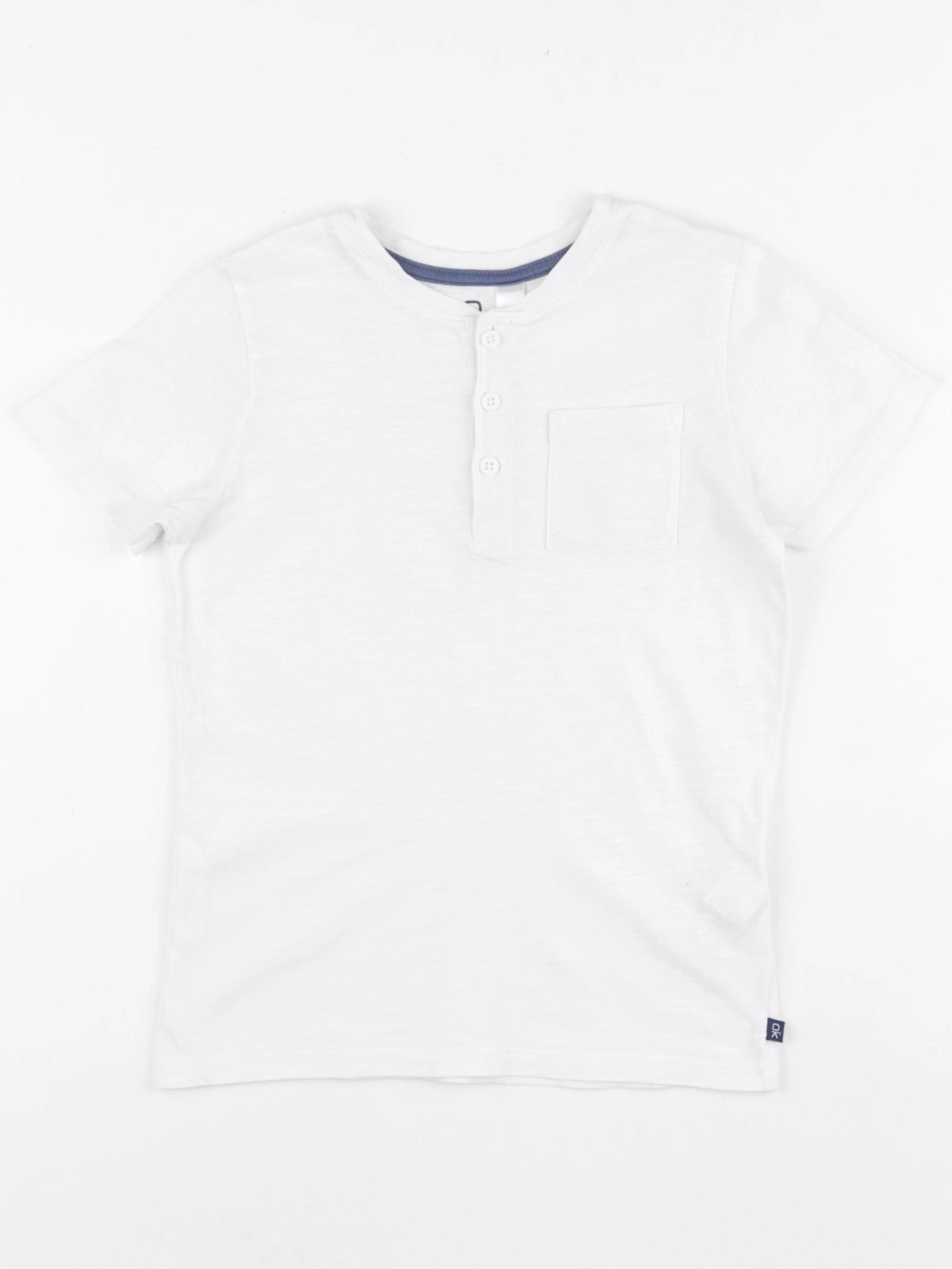 Okaidi - tee-shirt blanc - 6 ans