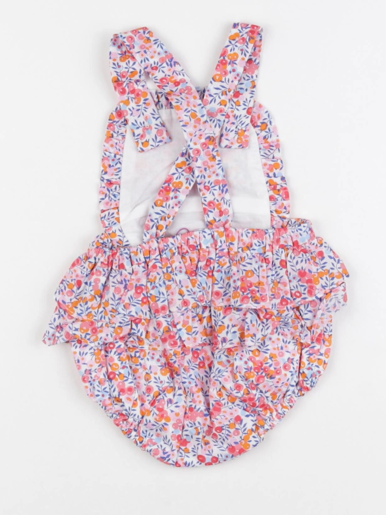 Jacadi - combinaison liberty multicolore - 6 mois