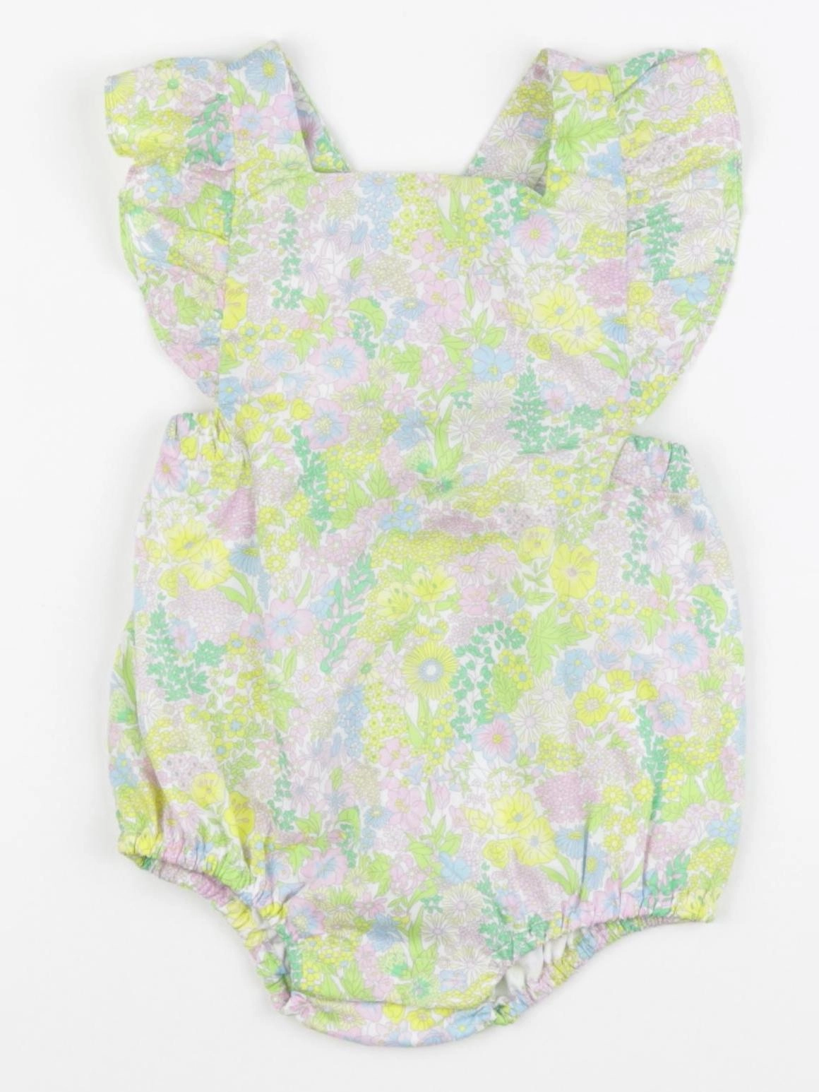 Jacadi - combinaison liberty multicolore - 6 mois