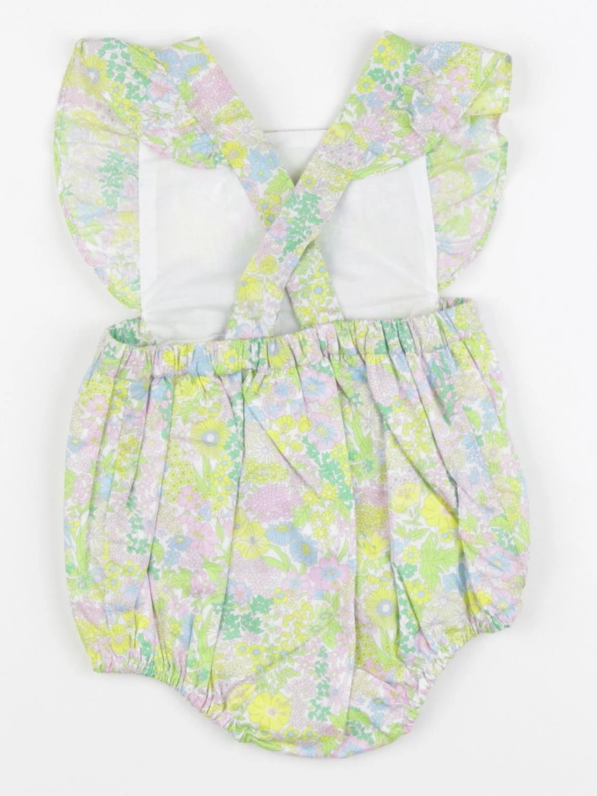 Jacadi - combinaison liberty multicolore - 6 mois