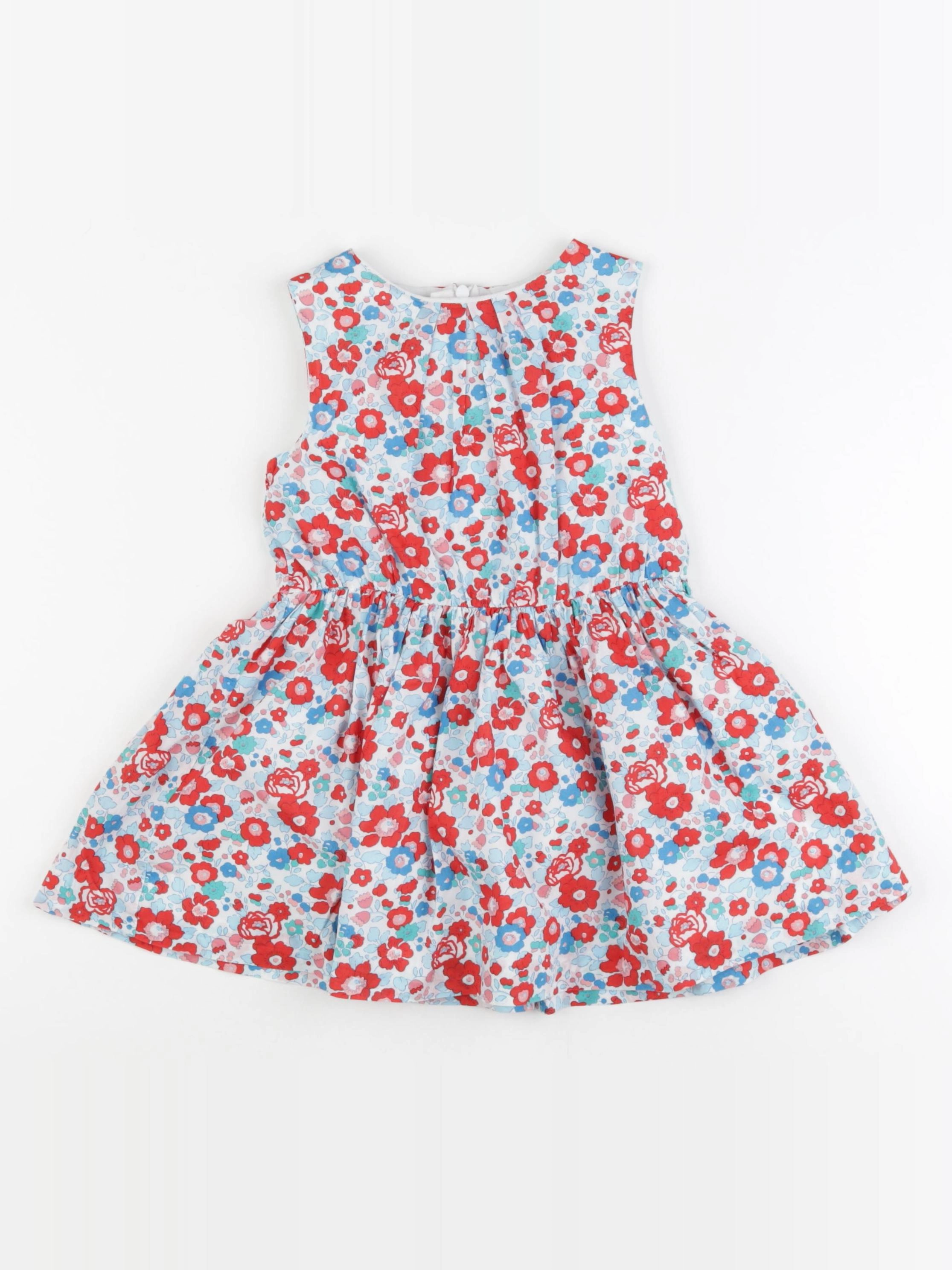 Jacadi - robe liberty multicolore - 3 ans