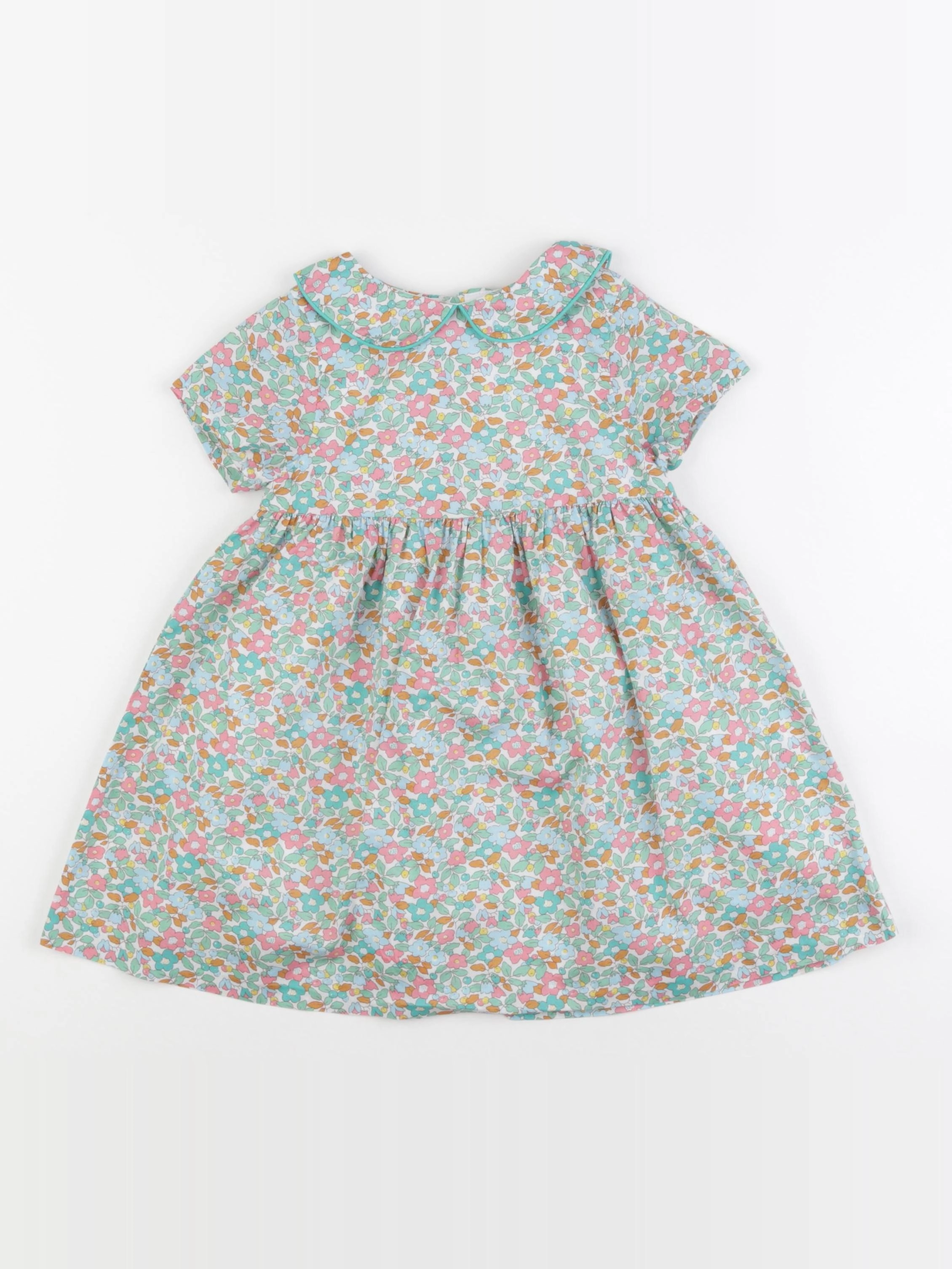Jacadi - robe liberty multicolore - 36 mois