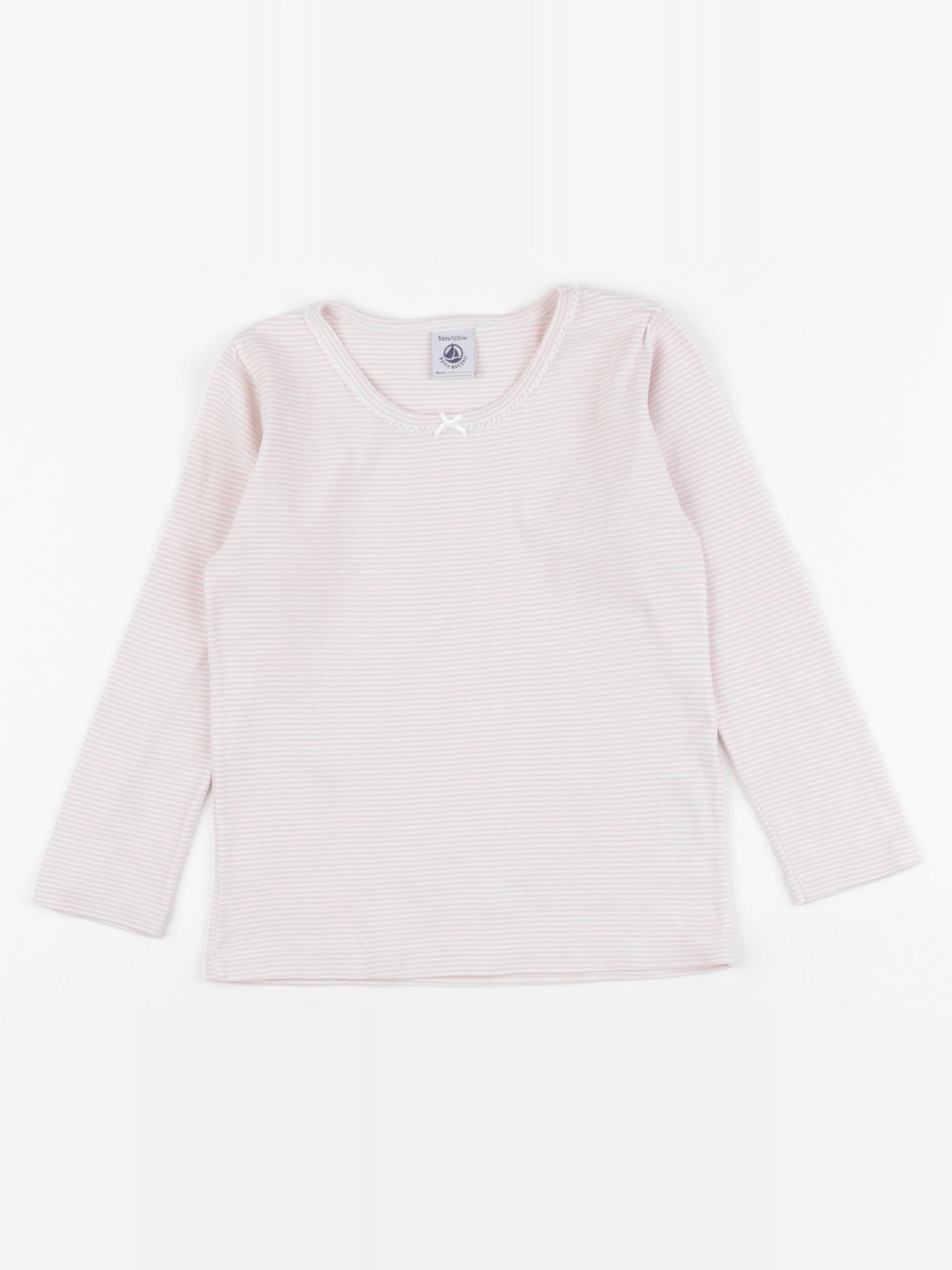 Petit Bateau - maillot de corps rose - 5 ans