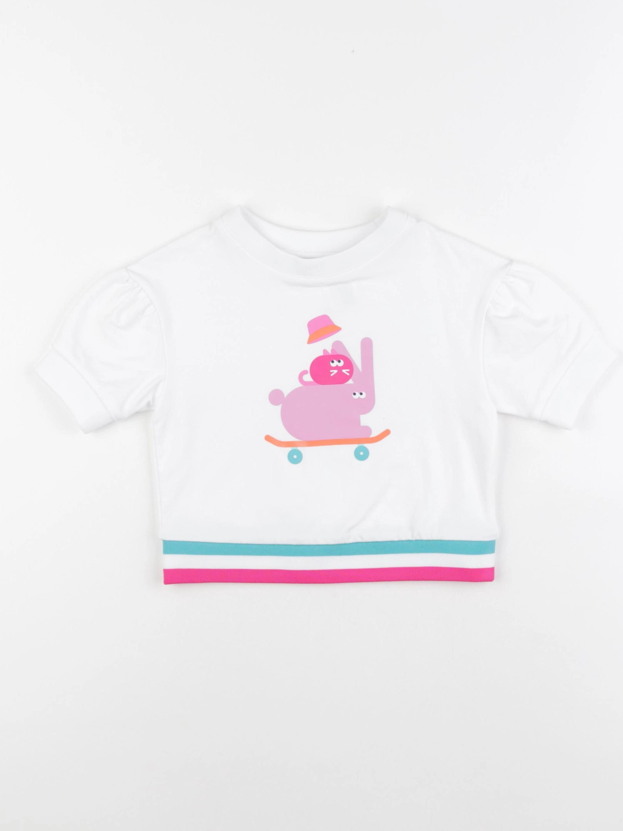 Jacadi - tee-shirt blanc - 4 ans