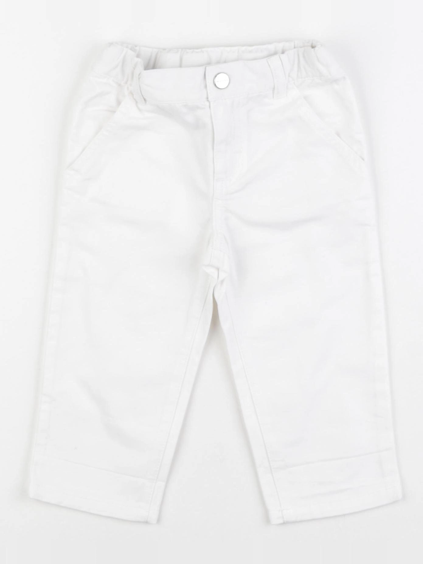 Jacadi - pantalon blanc - 18 mois